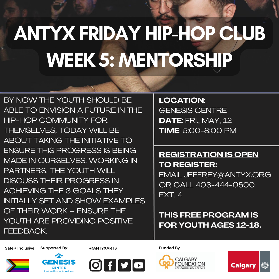 Friday Hip-Hop Club Week 5: Mentorship