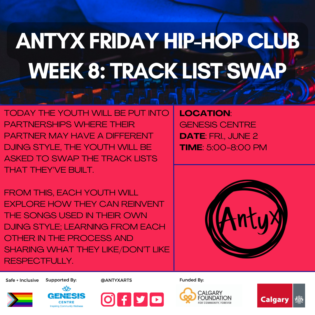 Friday Hip-Hop Club Week 8: Track List Swap