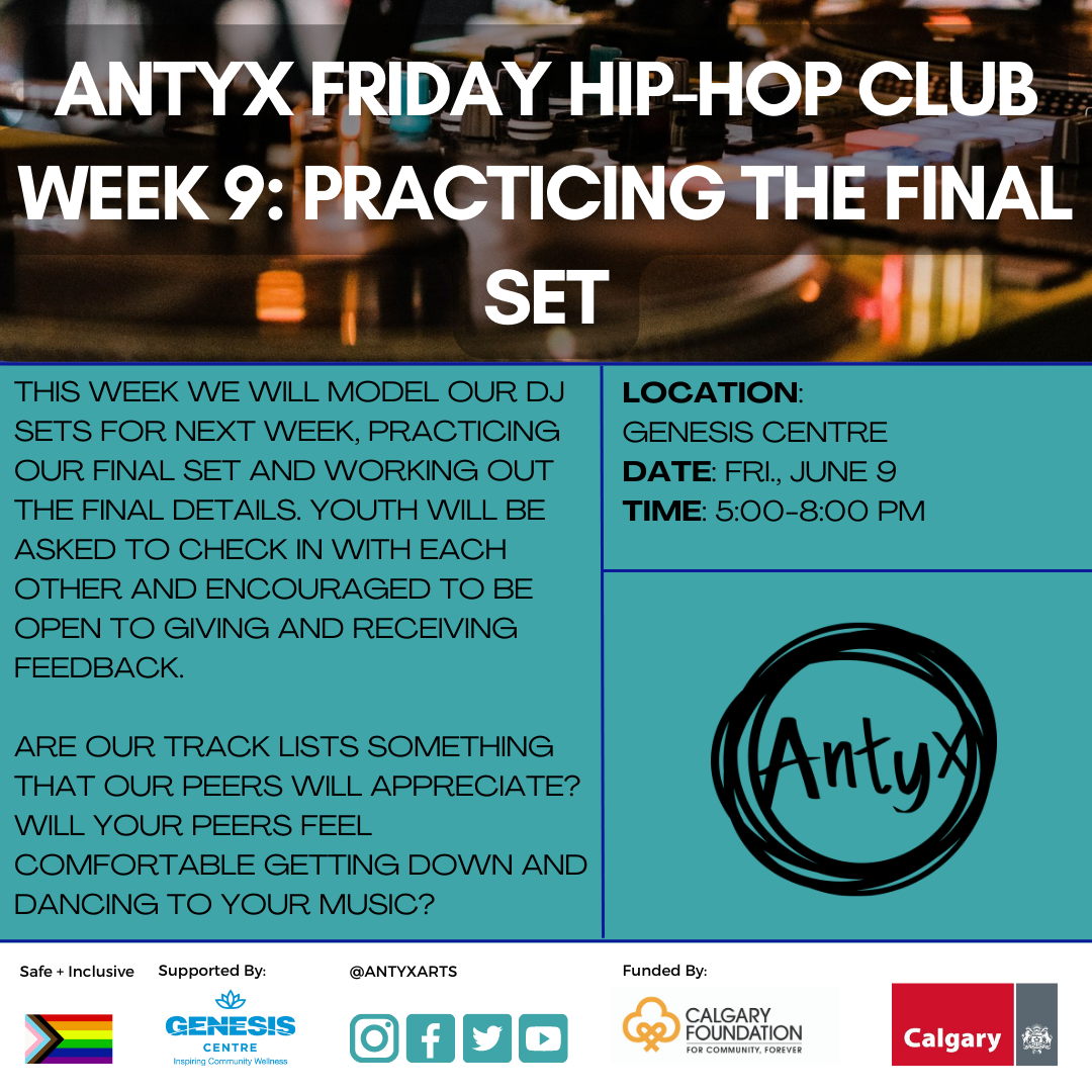 Friday Hip-Hop Club Week 9: Practicing the Final Set