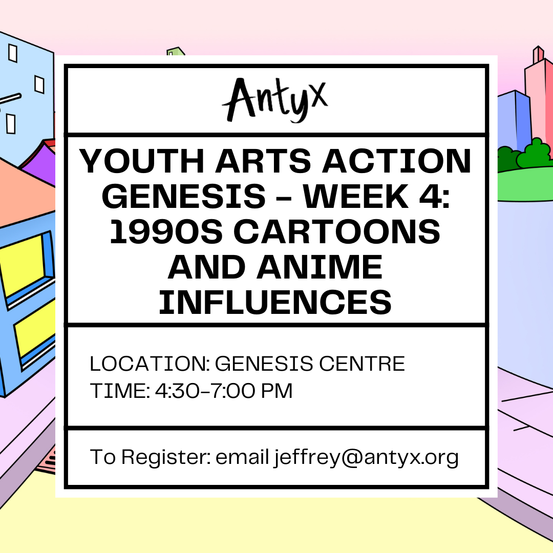 Youth Arts Action Genesis - Art for Social Change through the Decades: Week 4