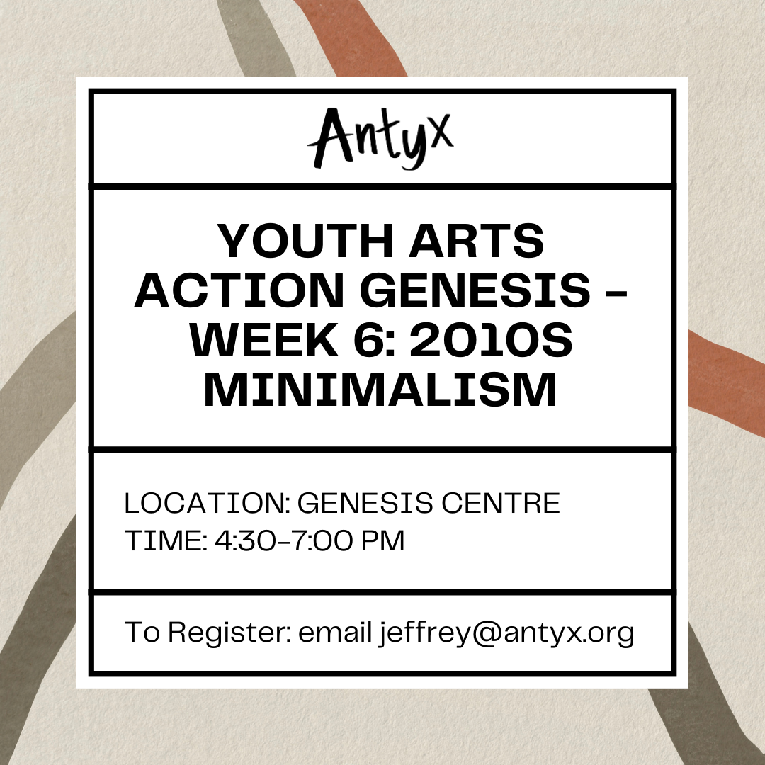 Youth Arts Action Genesis - Art for Social Change through the Decades: Week 6