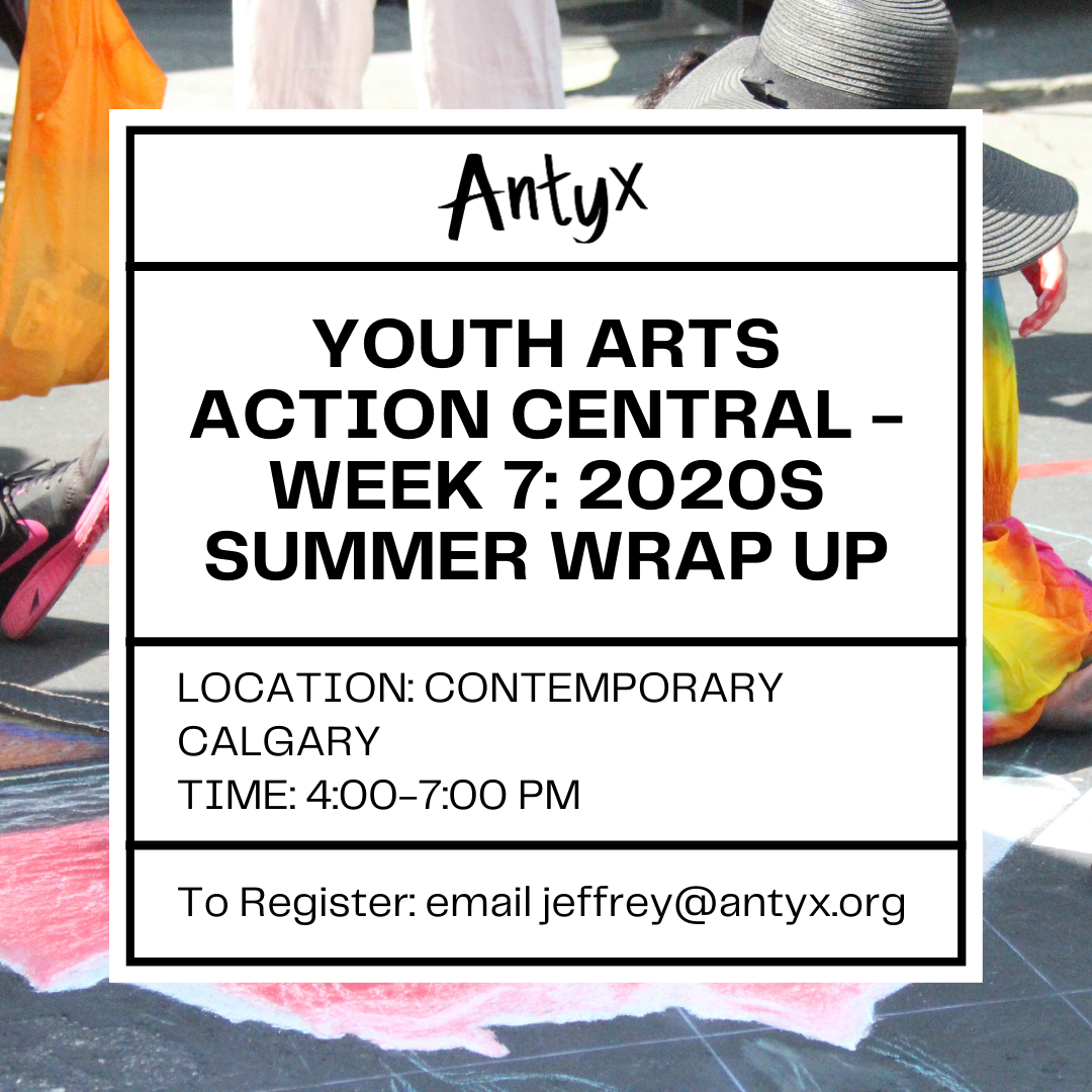 Youth Arts Action Central - Art for Social Change through the Decades: Week 7