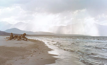  Storm. Mono Lake. 1979 