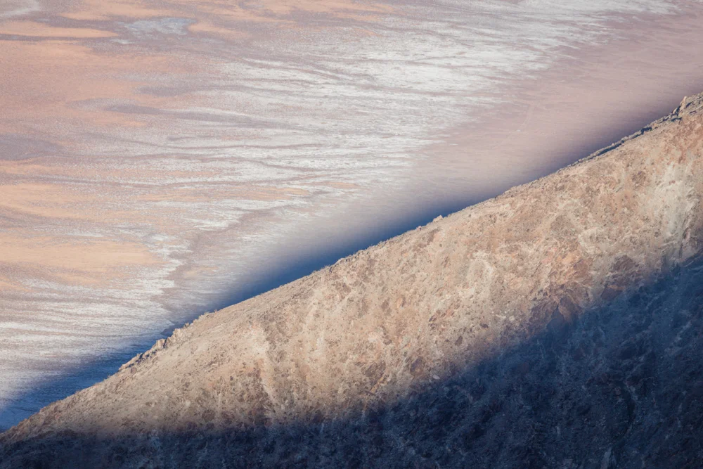 Dawn. Valley Floor and Shadows. Death Valley. 2018. Canon EOS 5DSr.