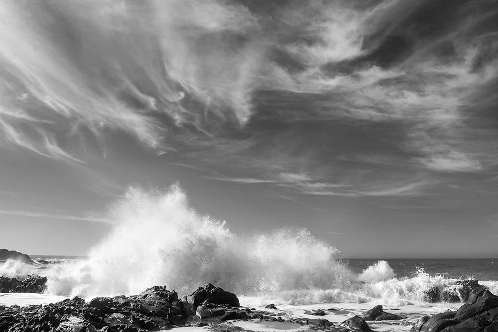 Wave and Clouds, CA. 2005. Kodak DCS Pro 14N.