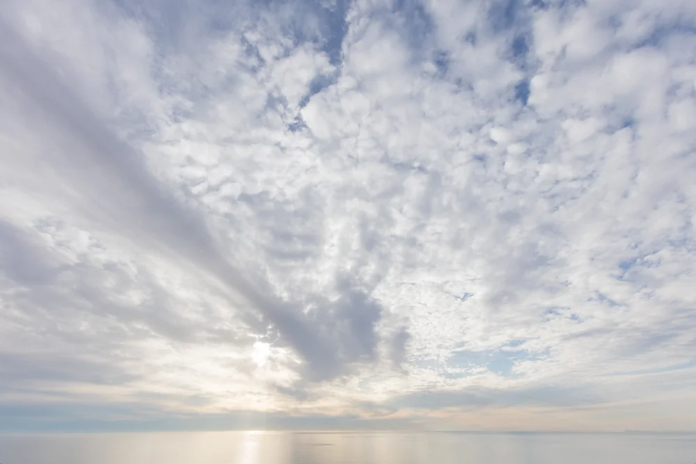 Light and Clouds over Pacific. 2018.  Canon EOS 5DSr.