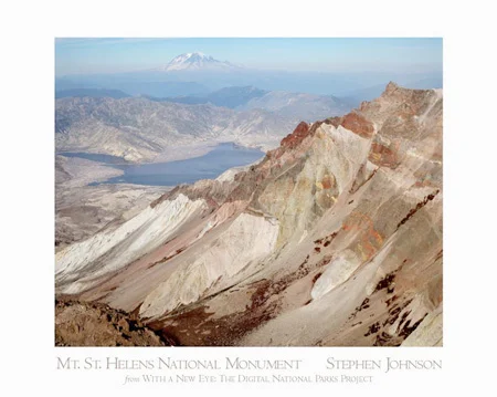 Mt. St. Helens Crater Poster