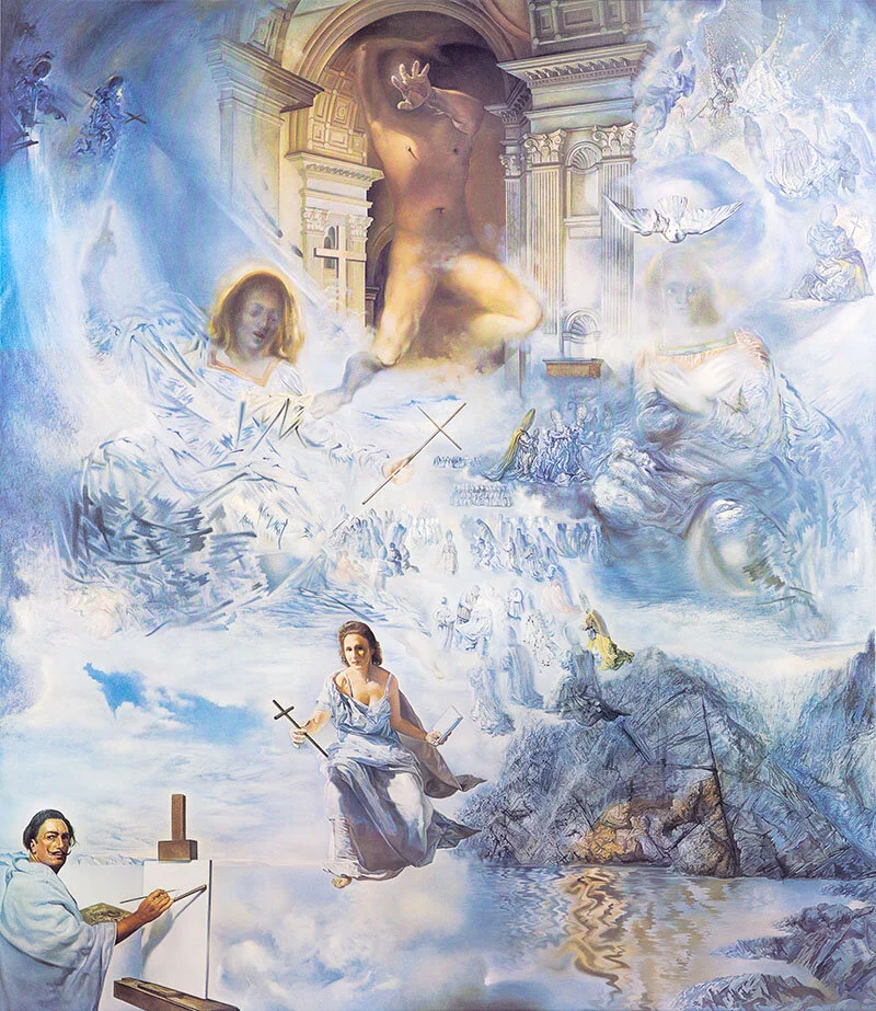 Salvador Dali. Ecumenical Council. 1960. Copied 2019. Canon EOS 5DSr...