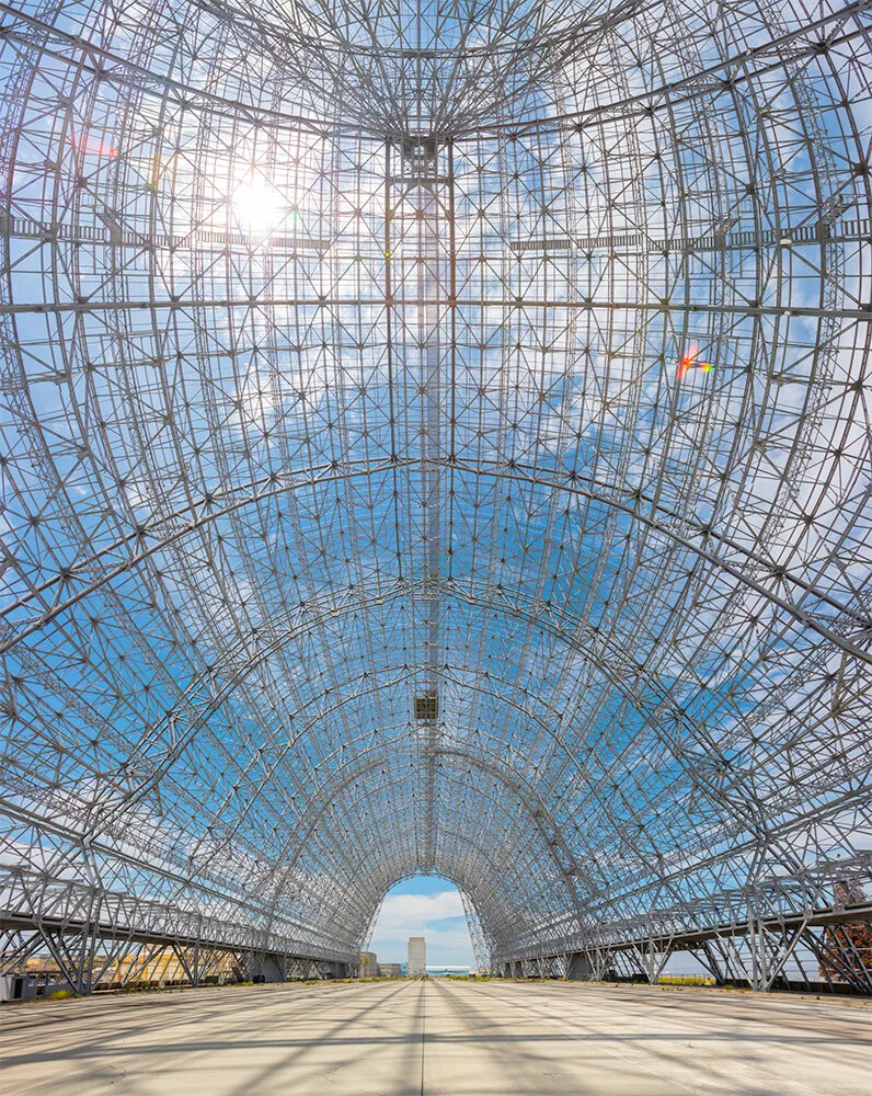 Airship Hanger. Moffett Field. Mountain View, Ca. 2019.. Canon EOS 5DSr.