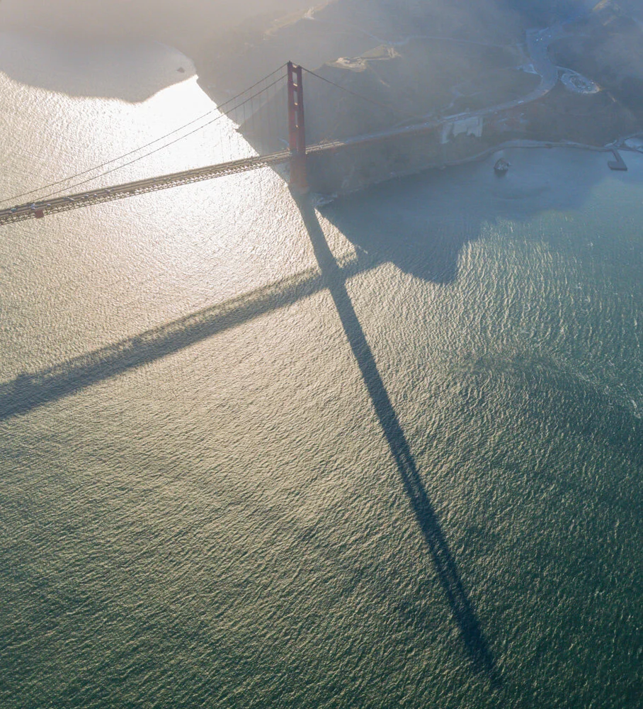 Golden Gate Bridge Shadows 2015. Canon 5DSr.