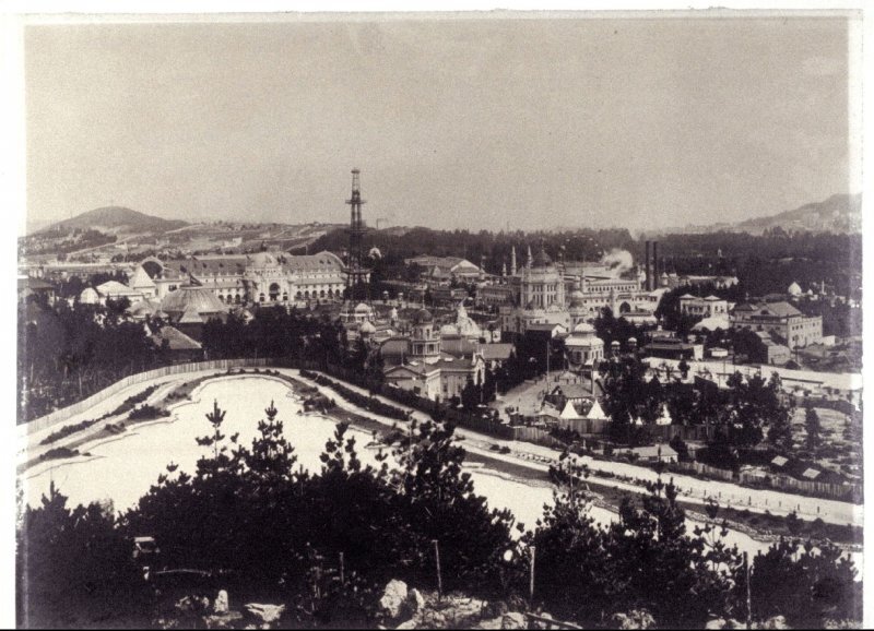 General View of Midwinter Fair from Strawberry Hill