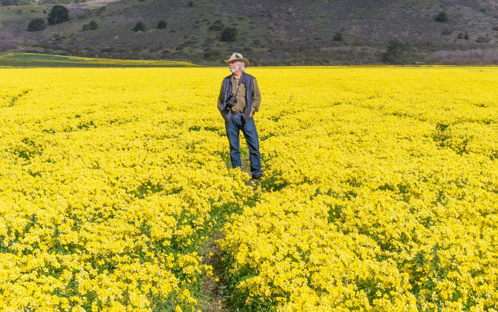 Steve on Oxalis Bloom. 2021. Photo by Holly Grant.