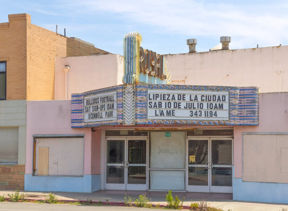 Royal Theater. Guadalupe, CA. 2021