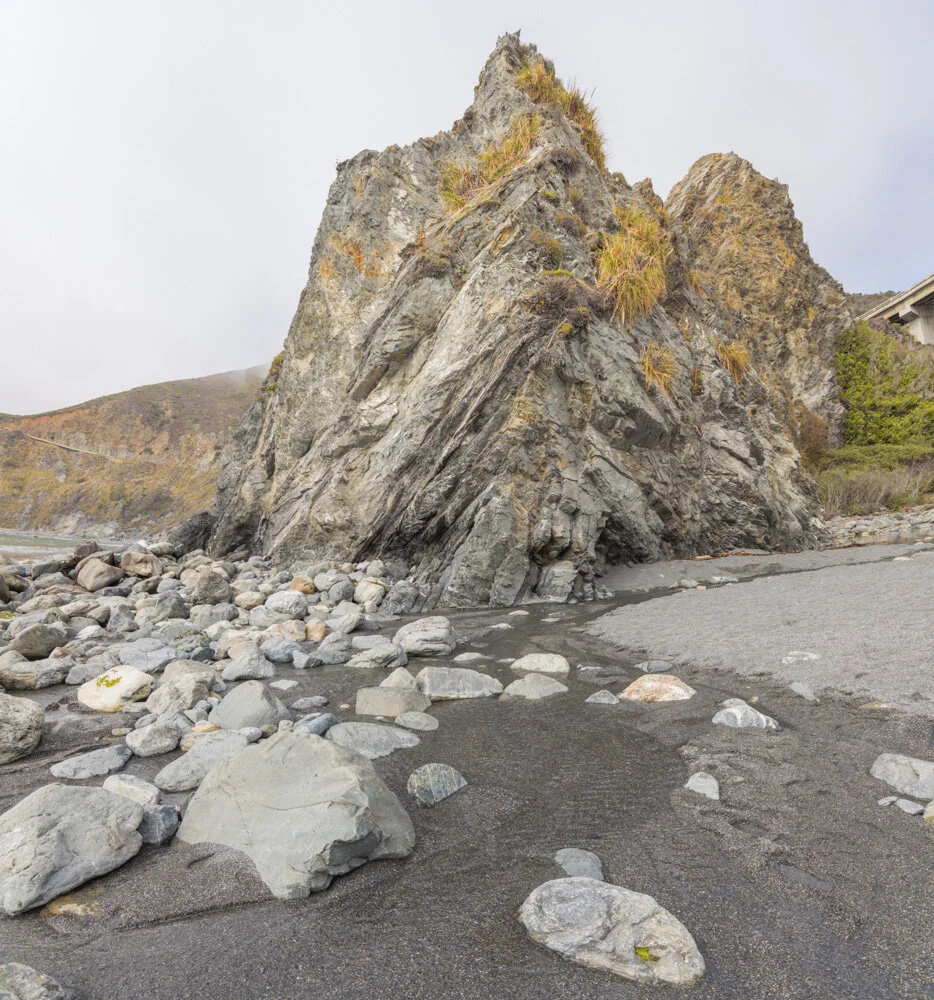 Rock and Creek. Willow Creek. Big Sur. 2021.