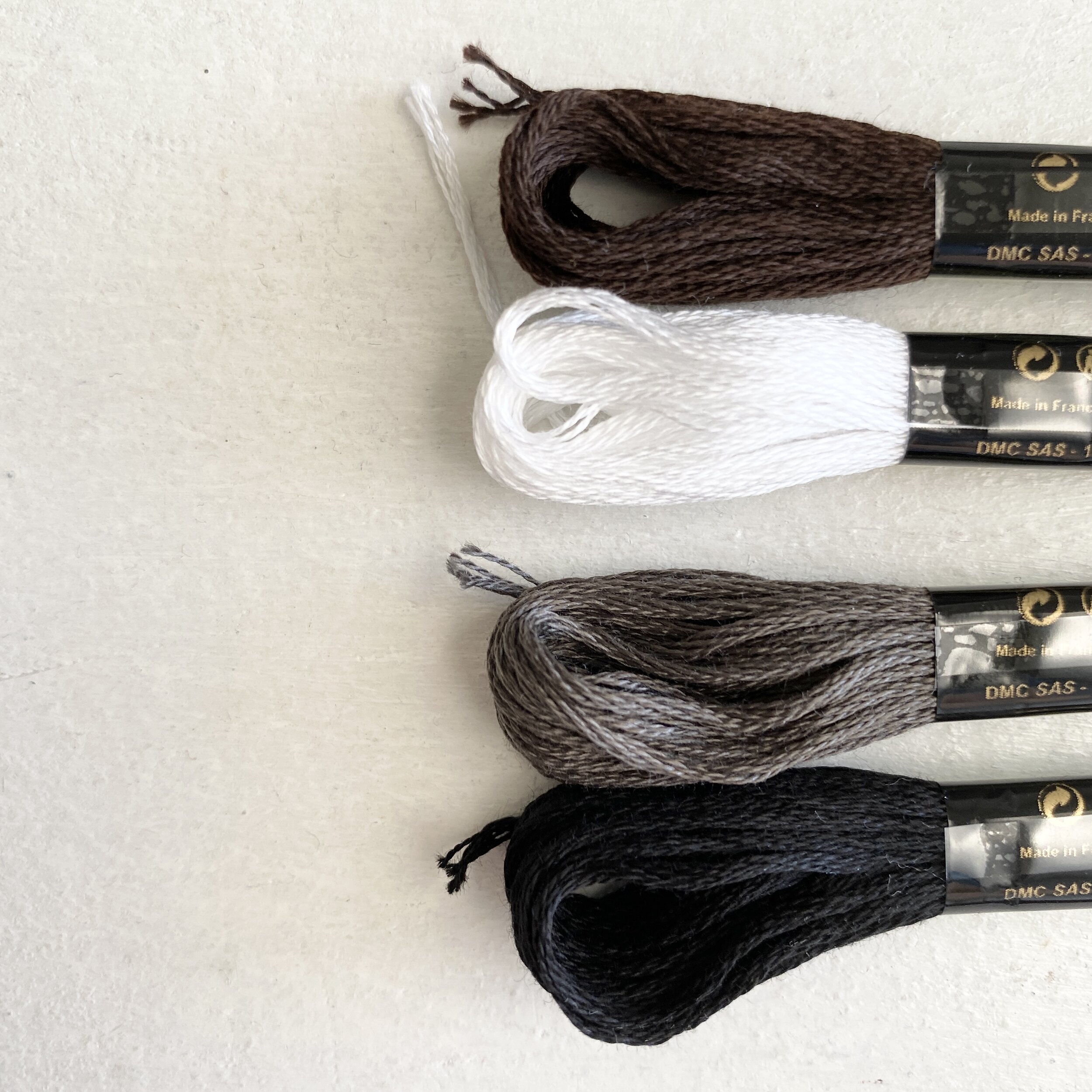 Neutrals DMC Embroidery Floss Set — SMALLWOODS STUDIOS