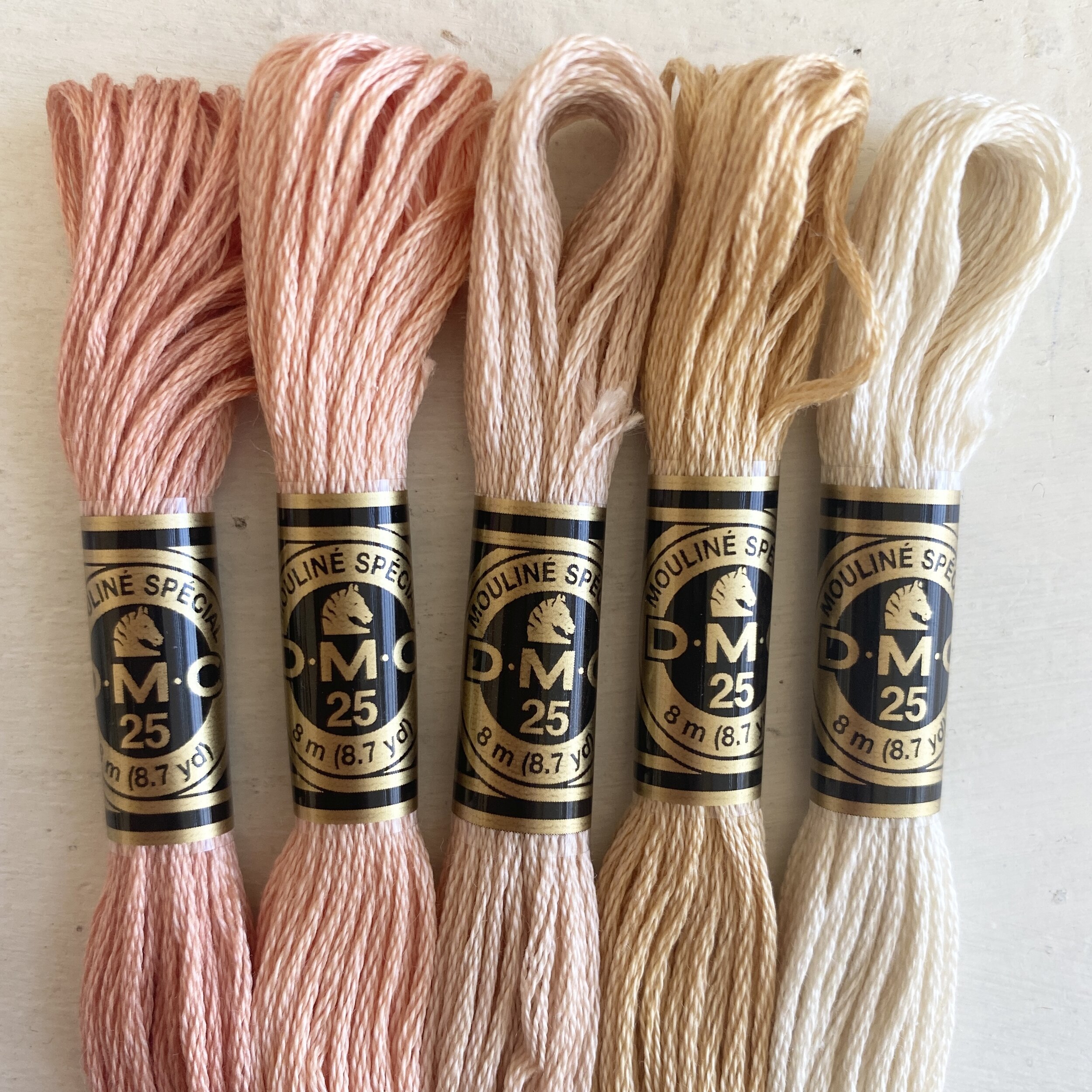 Blush Bundle DMC Embroidery Floss Set — SMALLWOODS STUDIOS