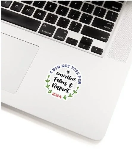 PNG DOWNLOAD "I did not vote for..." for Unlimited DIY Use - ideal for Light Backgrounds