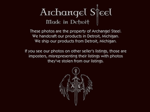 Large Gothic Dagger — Archangel Steel
