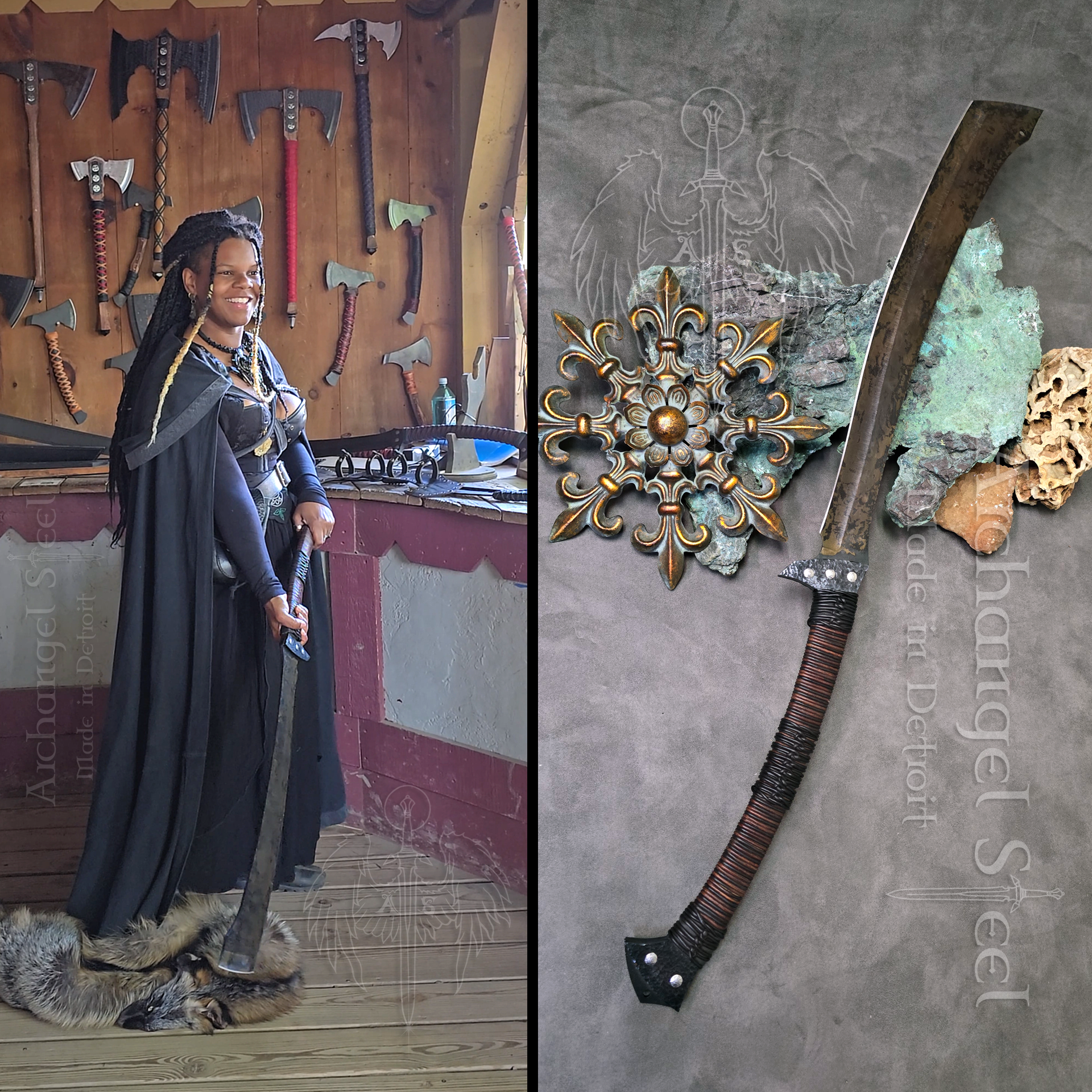 Zombie Apocalypse Cleaver & Talon at MiRF Split View.png