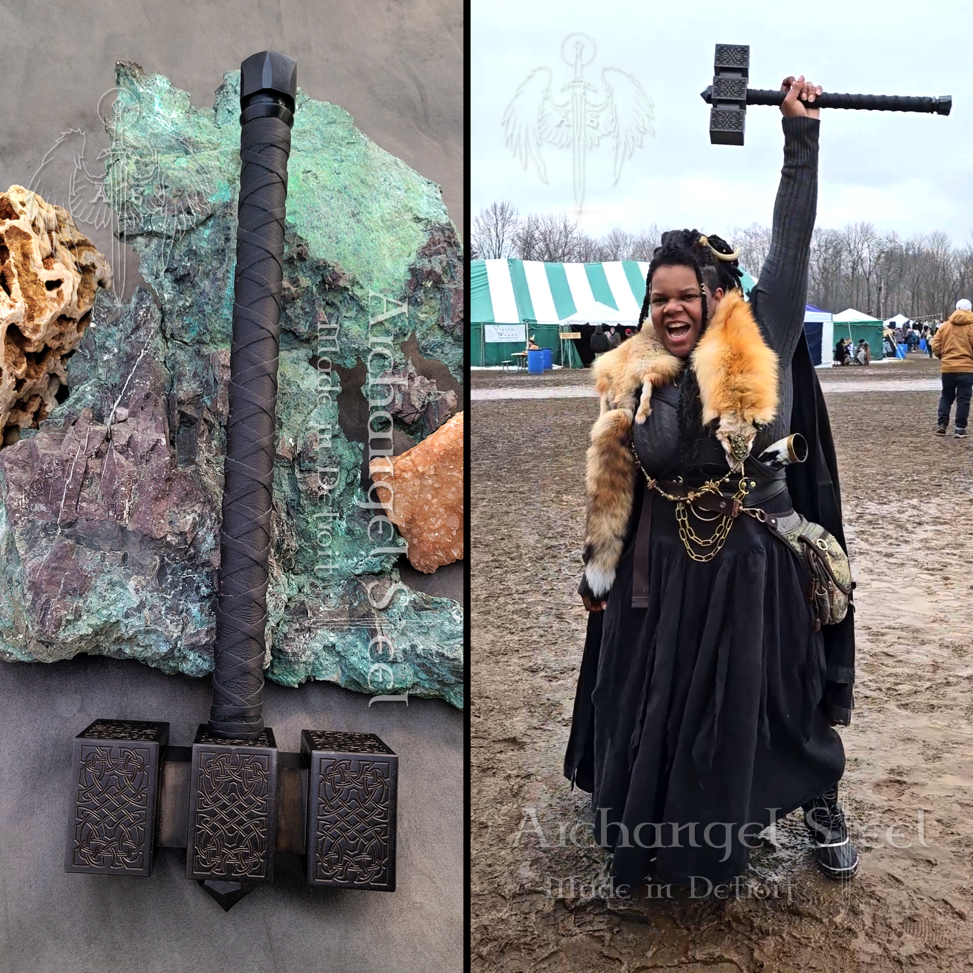 Dwarven War Hammer & Talon Split.png