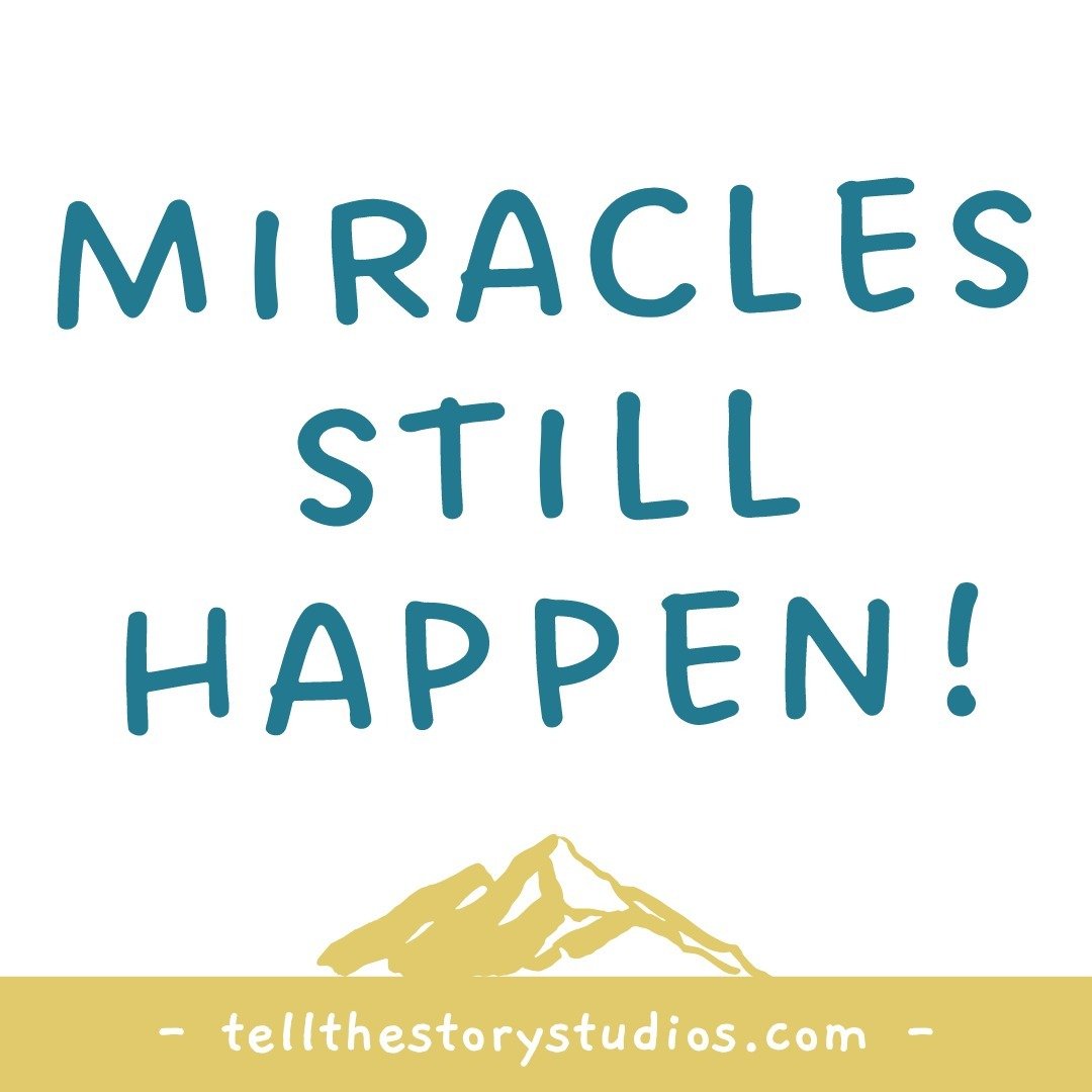 God still does miracles! 🙌

I'm praying and believing for miracles for your family!

Therefore, I tell you, whatever you ask in prayer, believe that you have received it, and it will be yours
-Mark 11:22-24

#faithtomovemountains #moveoverbook #fait