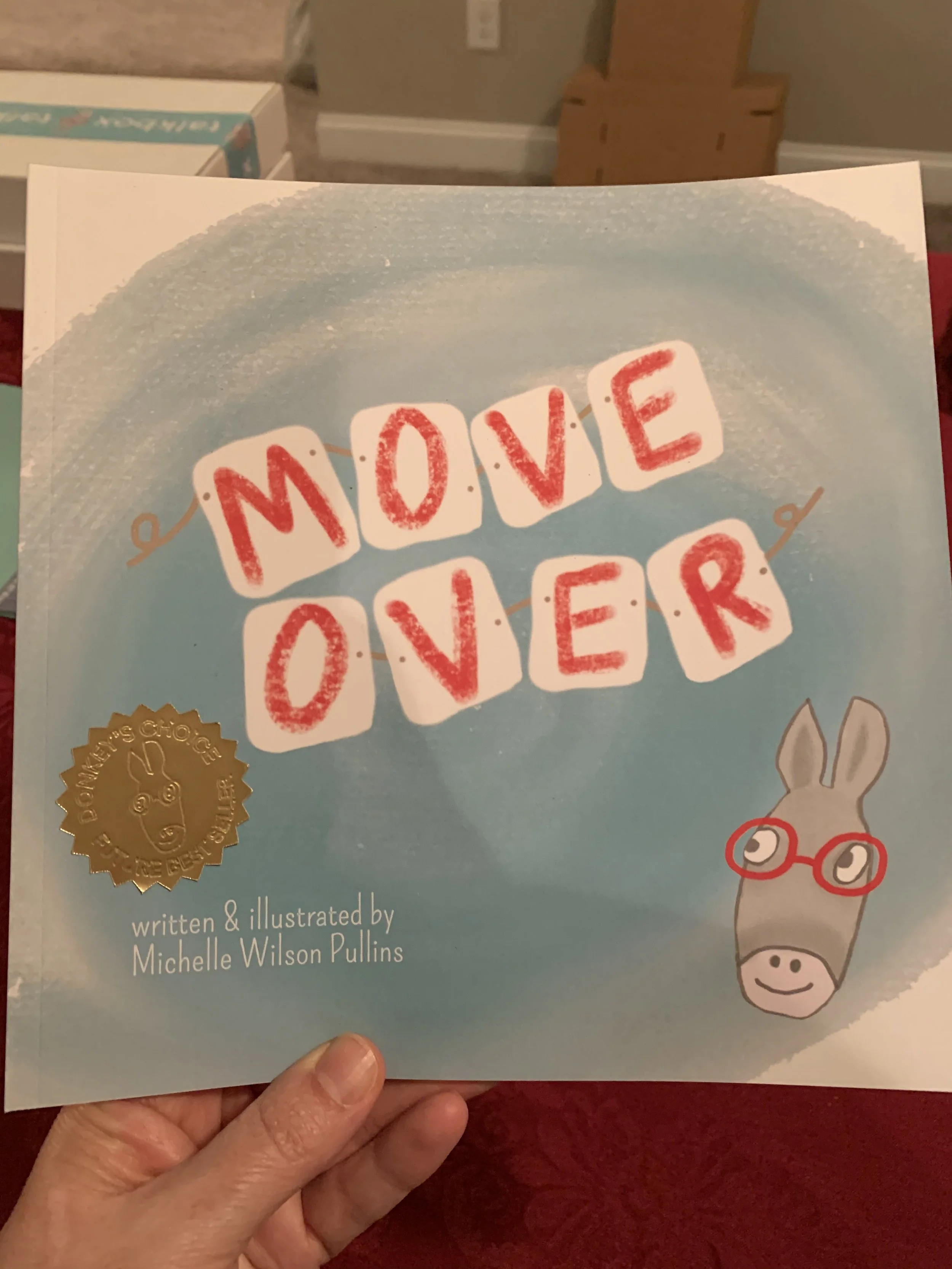 Move Over children’s book by Michelle Pullins