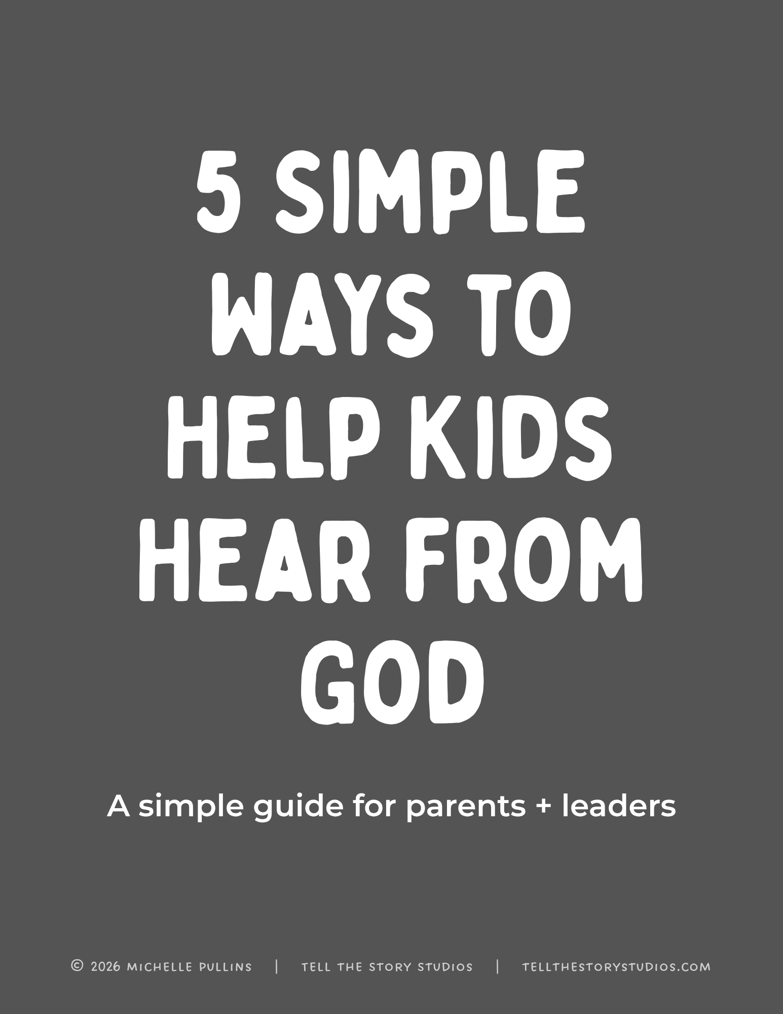 5 Simple Ways to Help Kids Hear from God