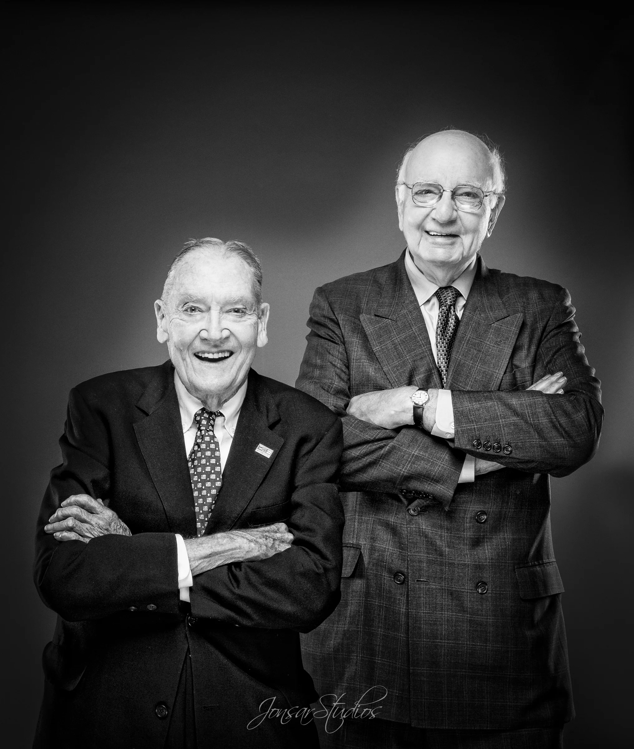 Jack Bogle and Paul Volcker