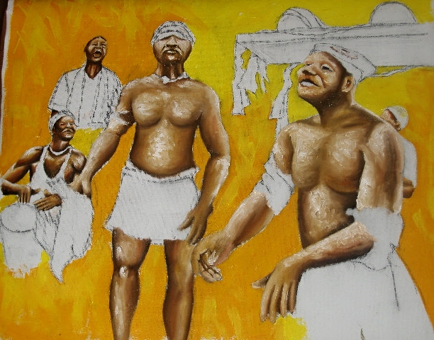 African Dancers by Nkolika Anyabolu