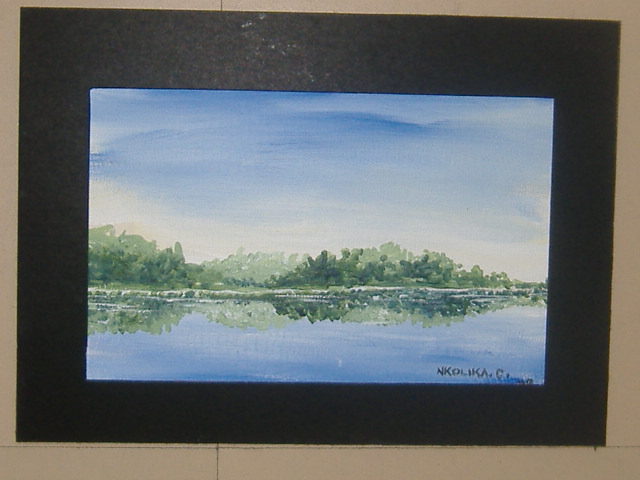 Acrylic Seascape Painting