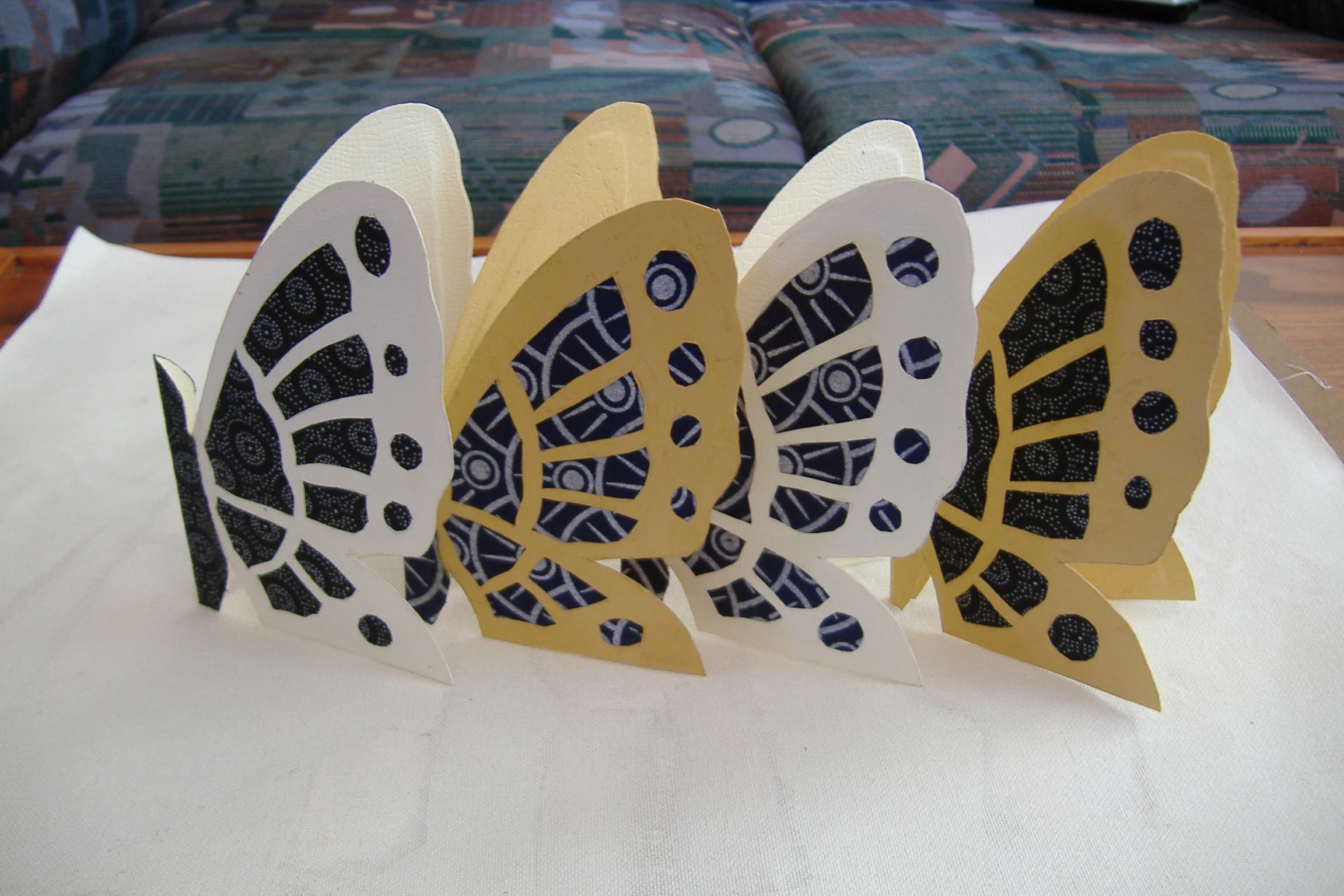Handmade Butterfly Valentine Cards