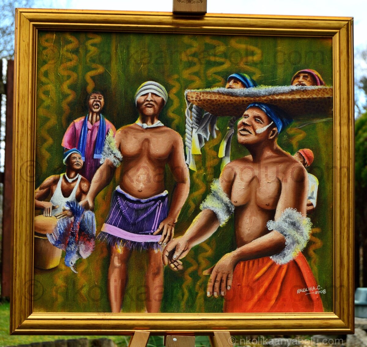 Oil Painting by Nkolika Anyabolu