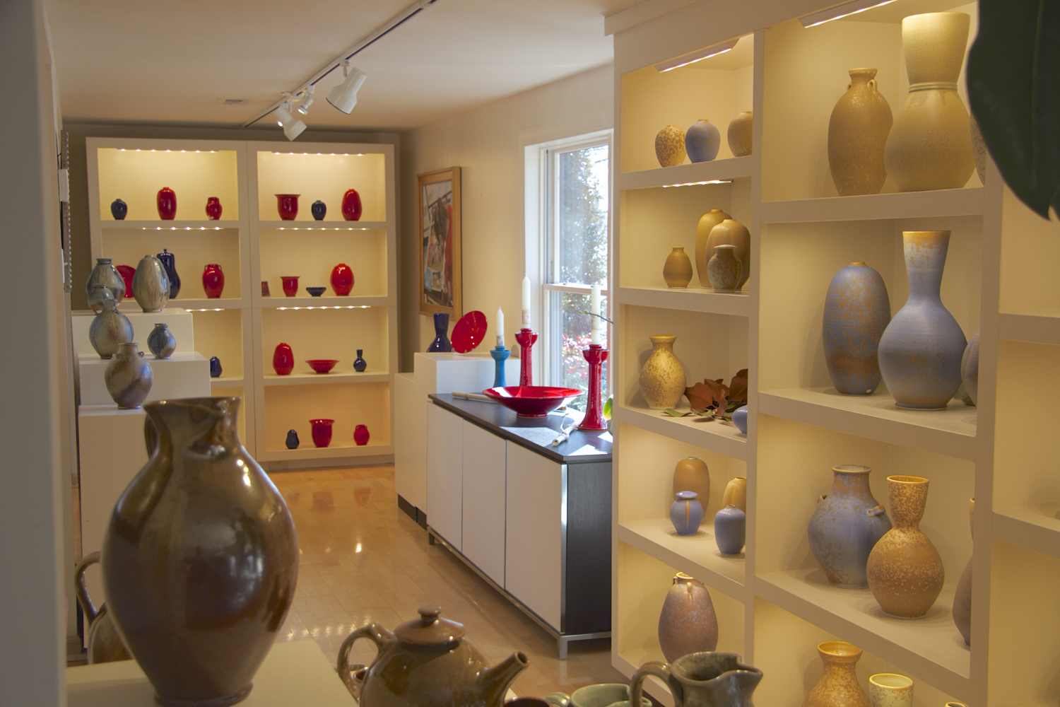 Showroom Display at Ben Owen Pottery.jpg