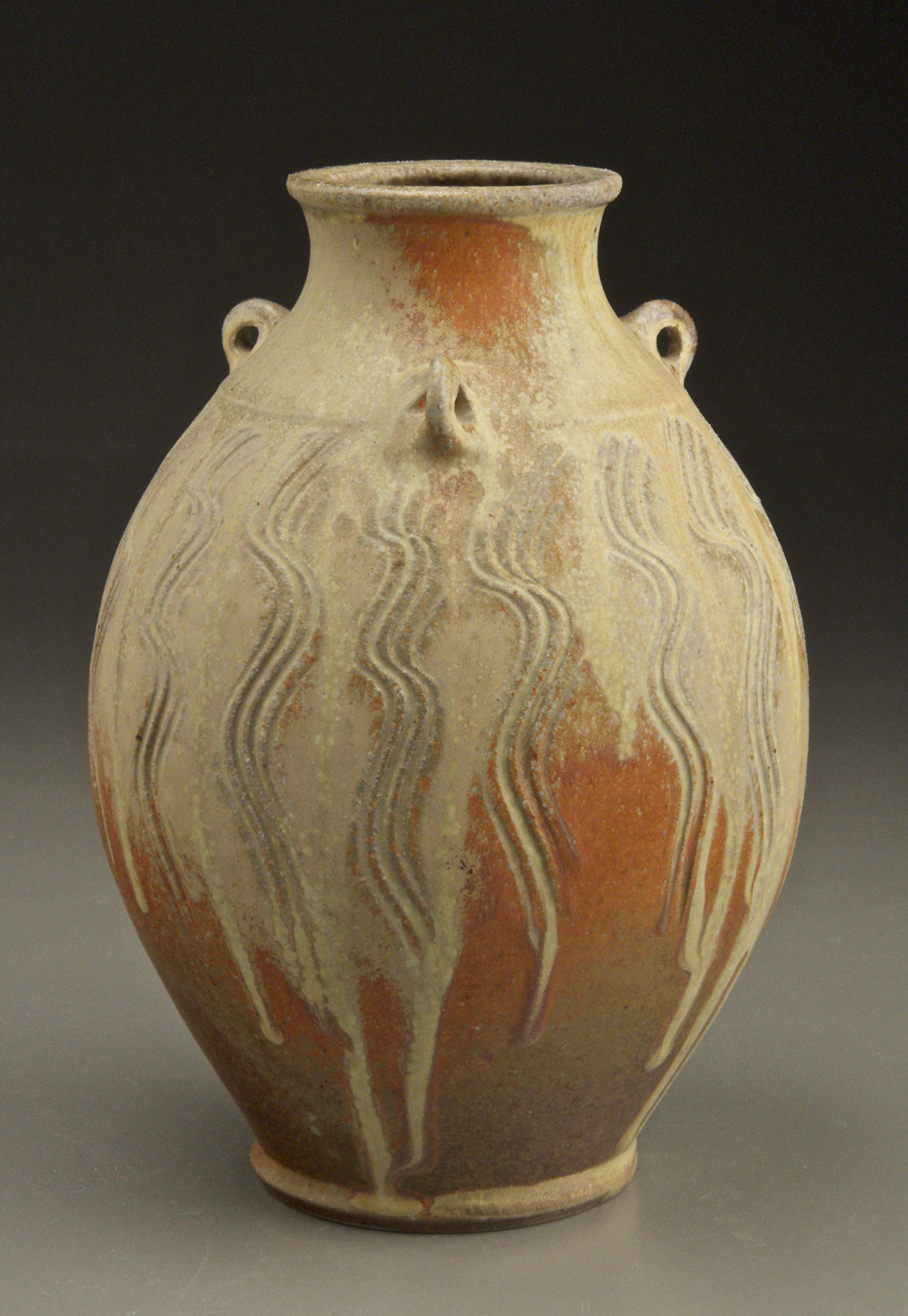 Edo Jar 9" tall