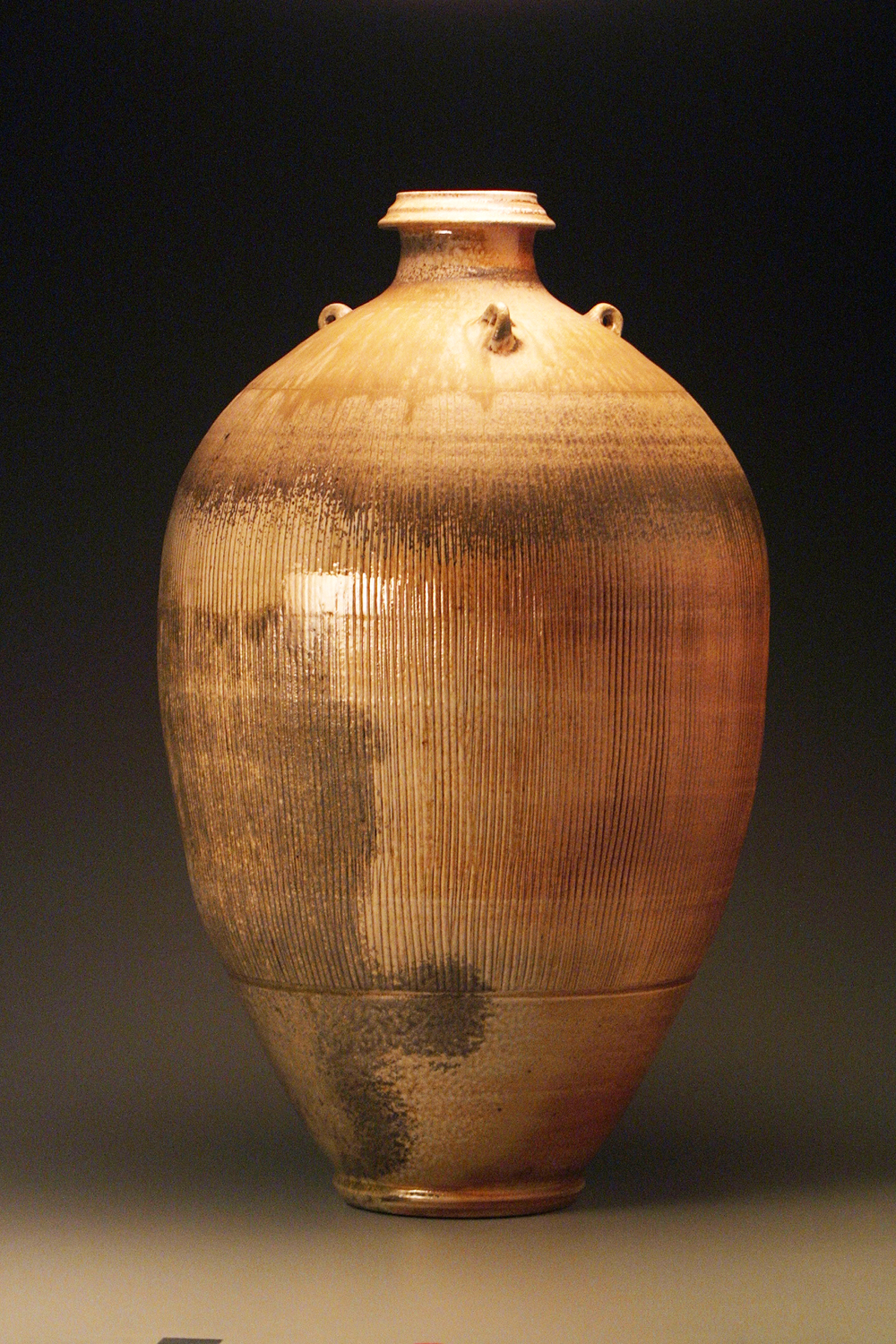 Sung Jar Natural Ash Glaze 42" tall