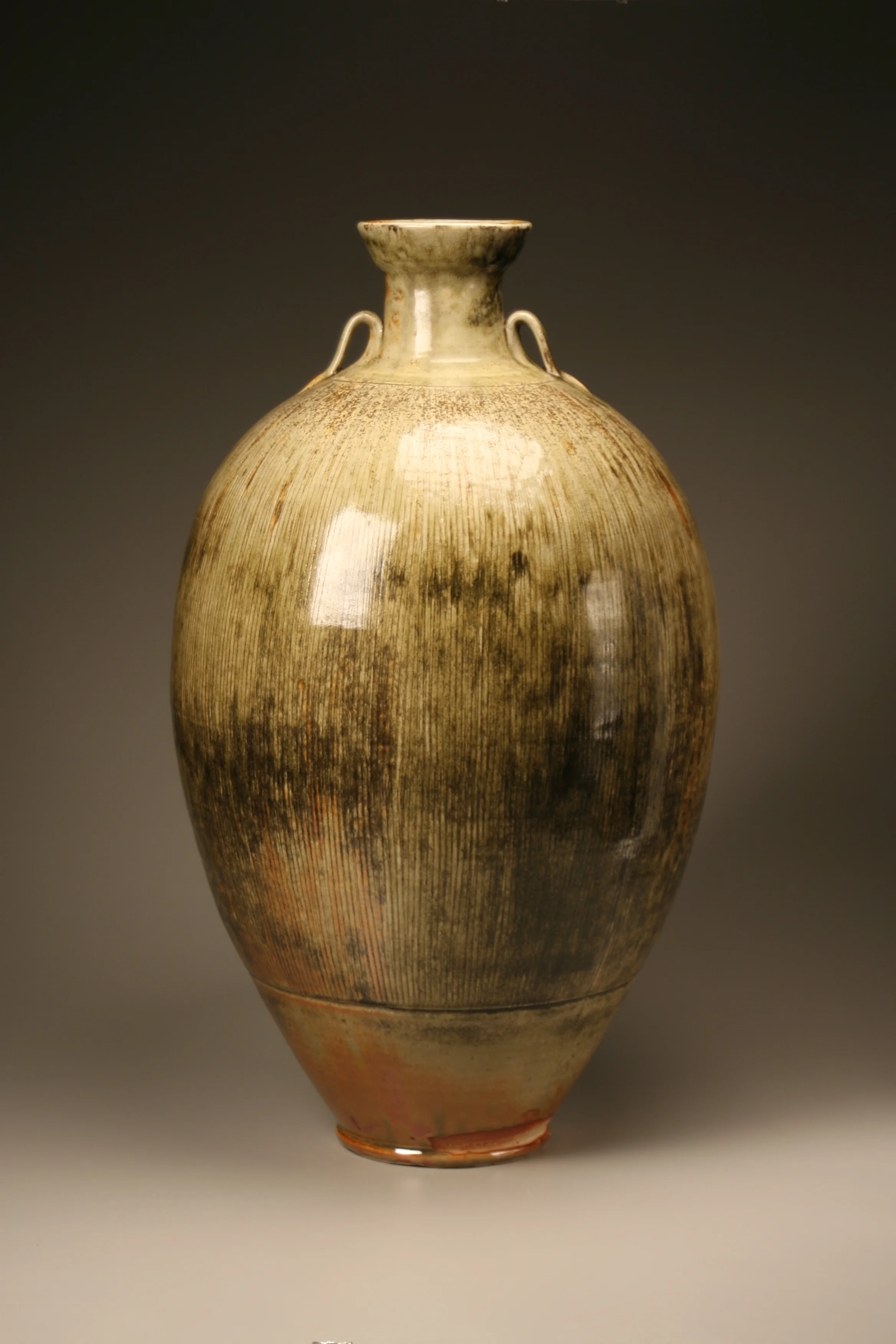 MiSe Vase in Copper Penny 42" tall