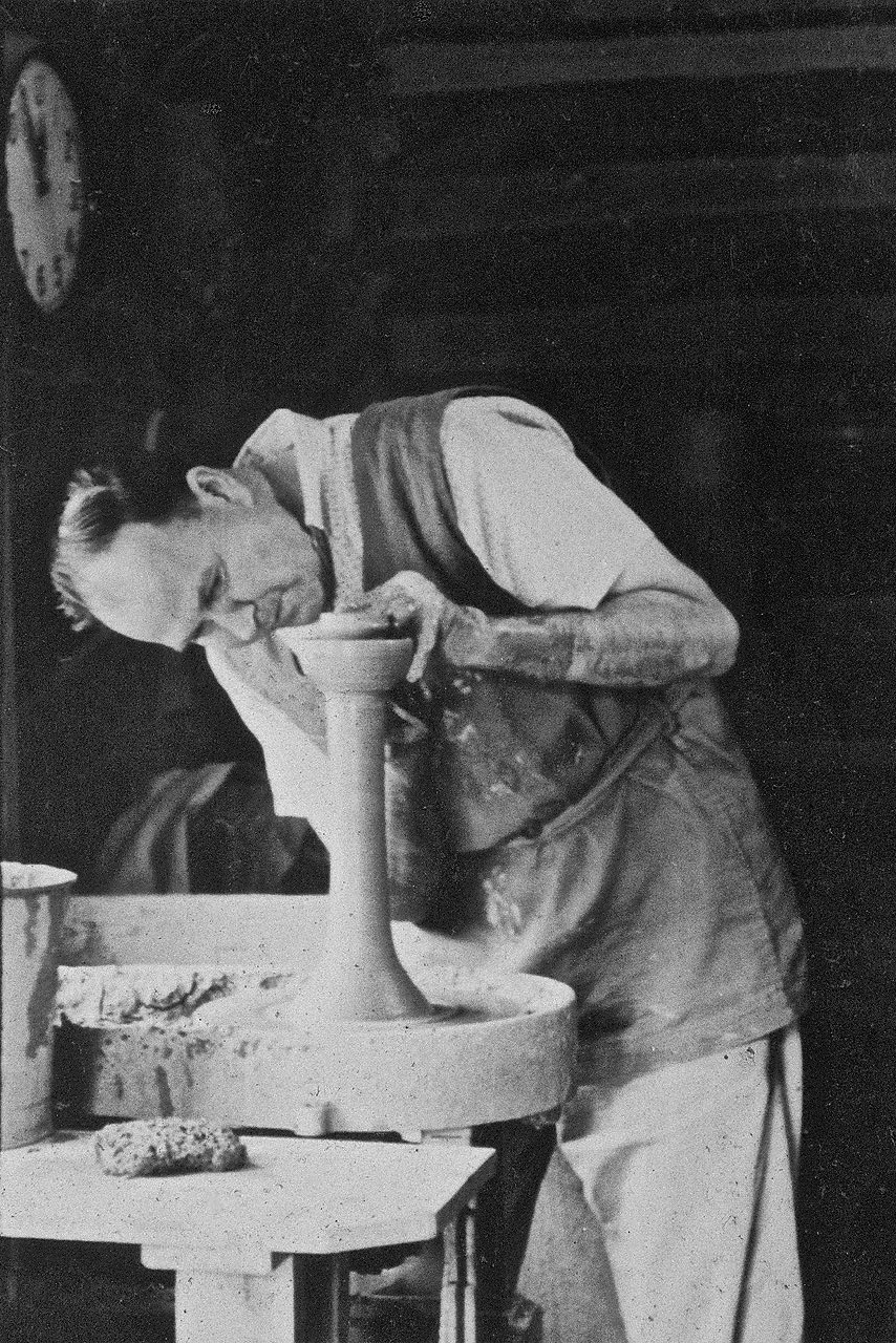 Ben Owen Sr. Making a Candlestick.jpg