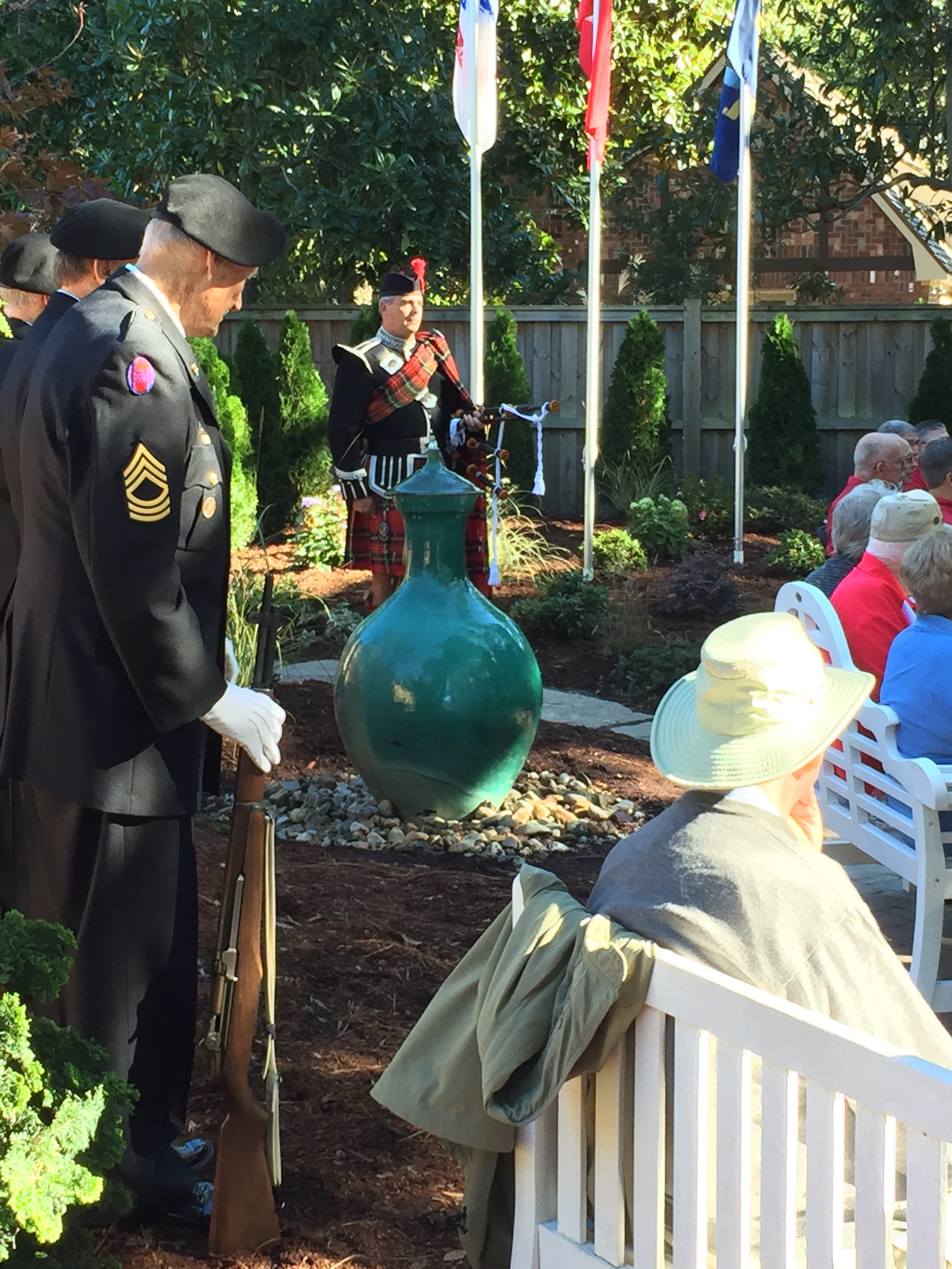 New Hanover Arboretum Dedication Ceremony w: Fountain.jpg