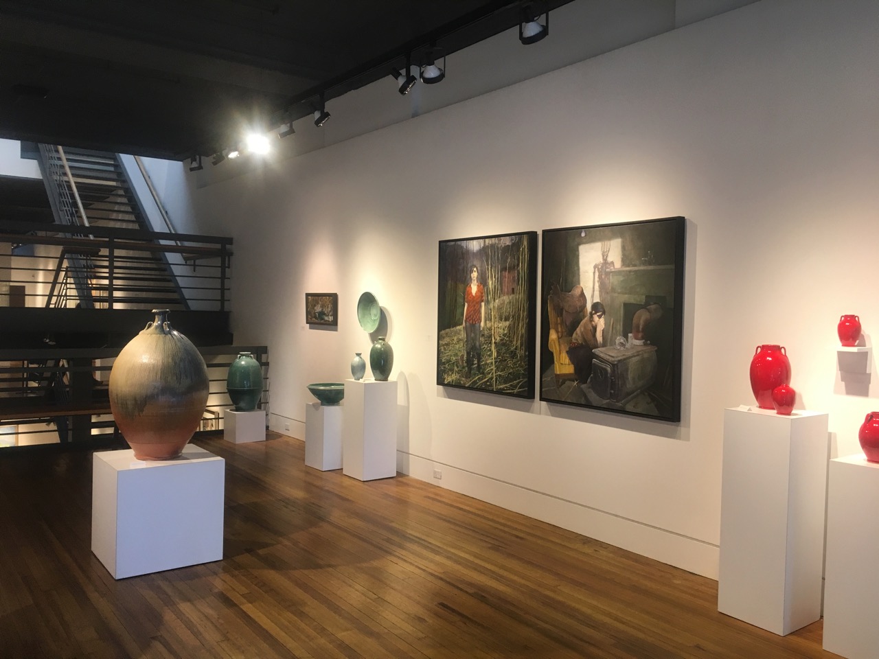 Exhibition at Blue Spiral 1 Gallery Summer 2018 in Asheville, NC