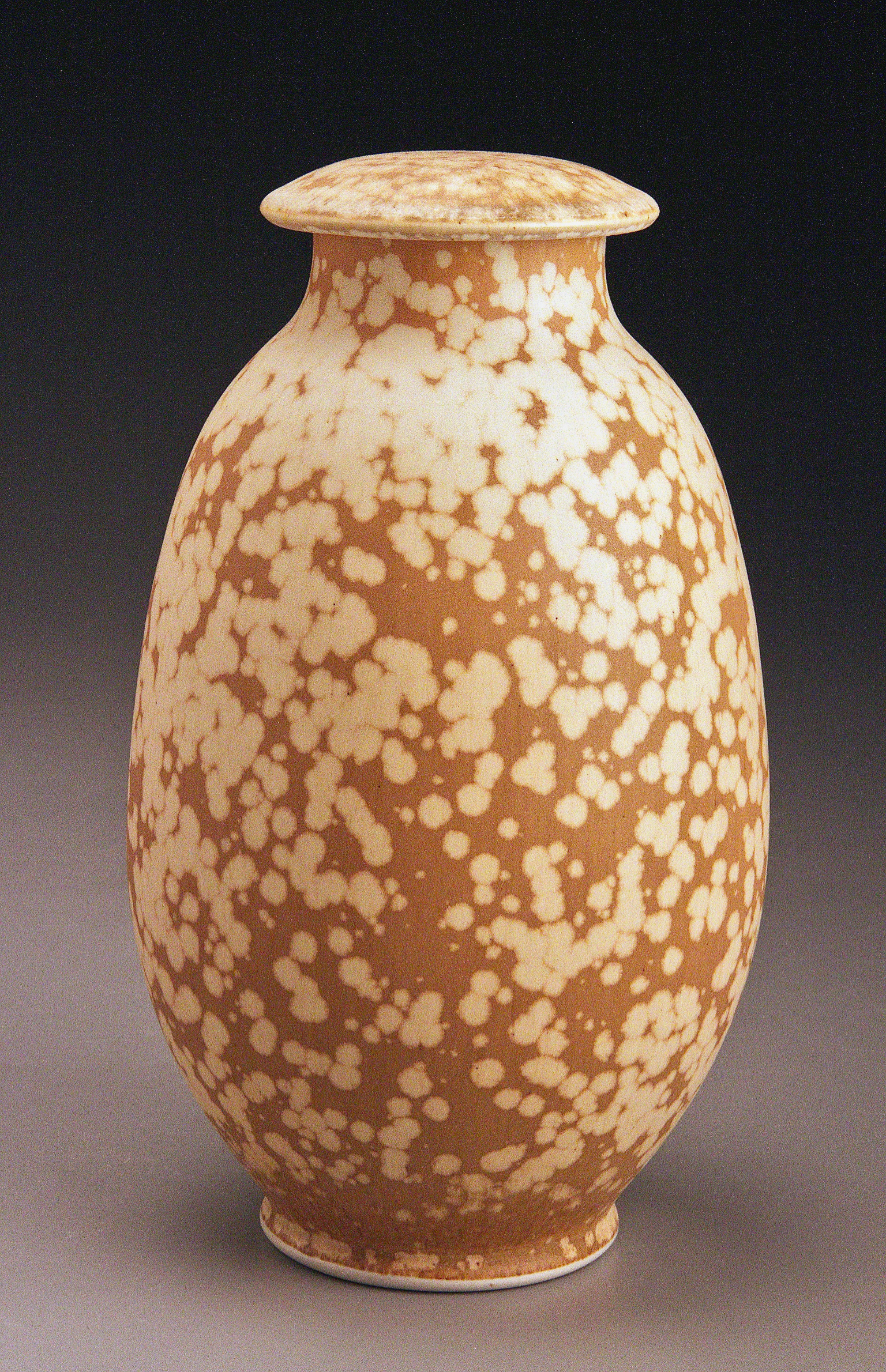 Covered Jar Golden Stardust.jpg