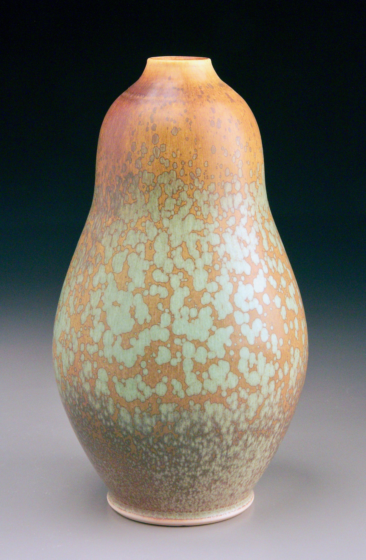 Gourd Vase Green Stardust.jpg