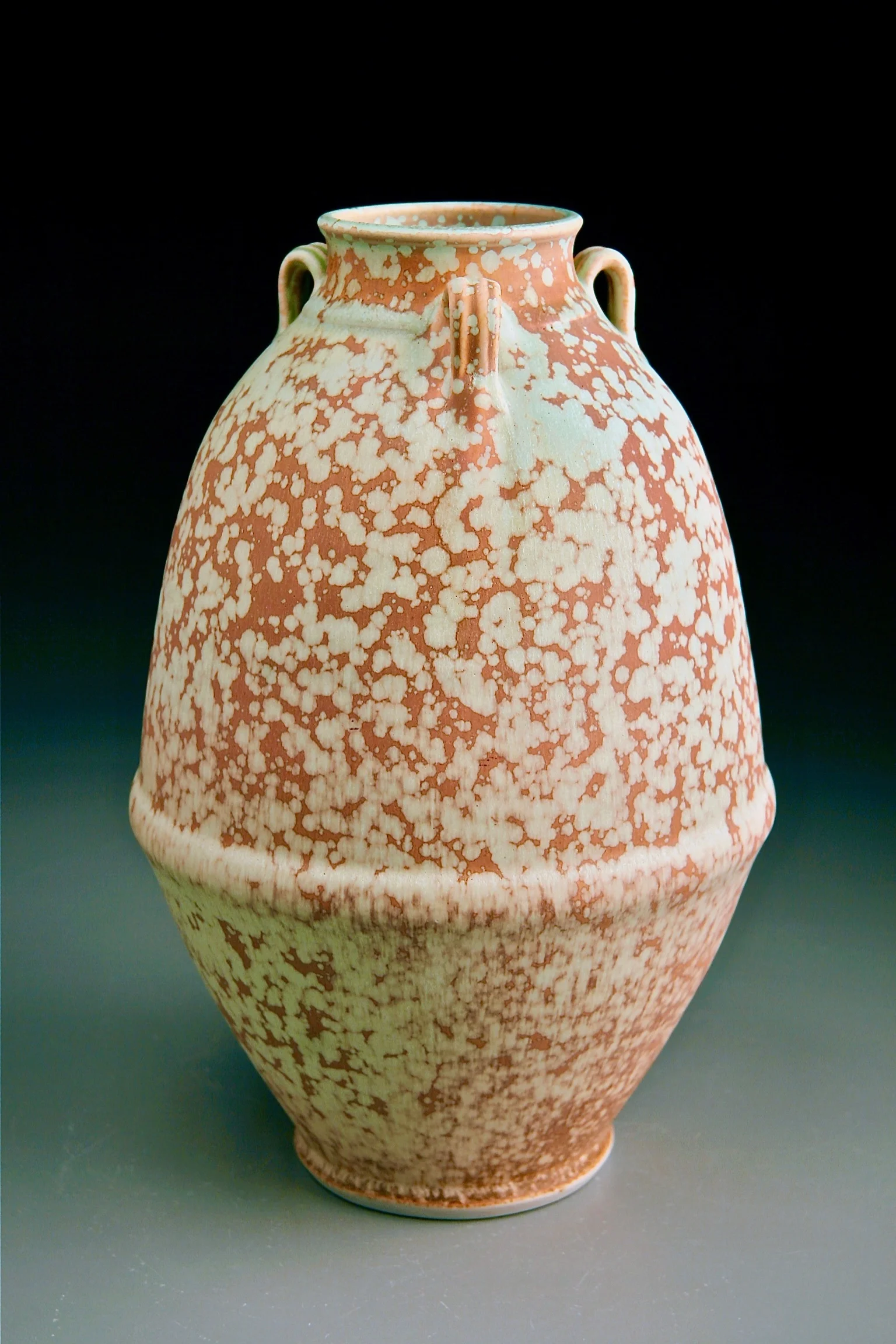 Edo Jar, Equator Series, Green Stardust.jpg