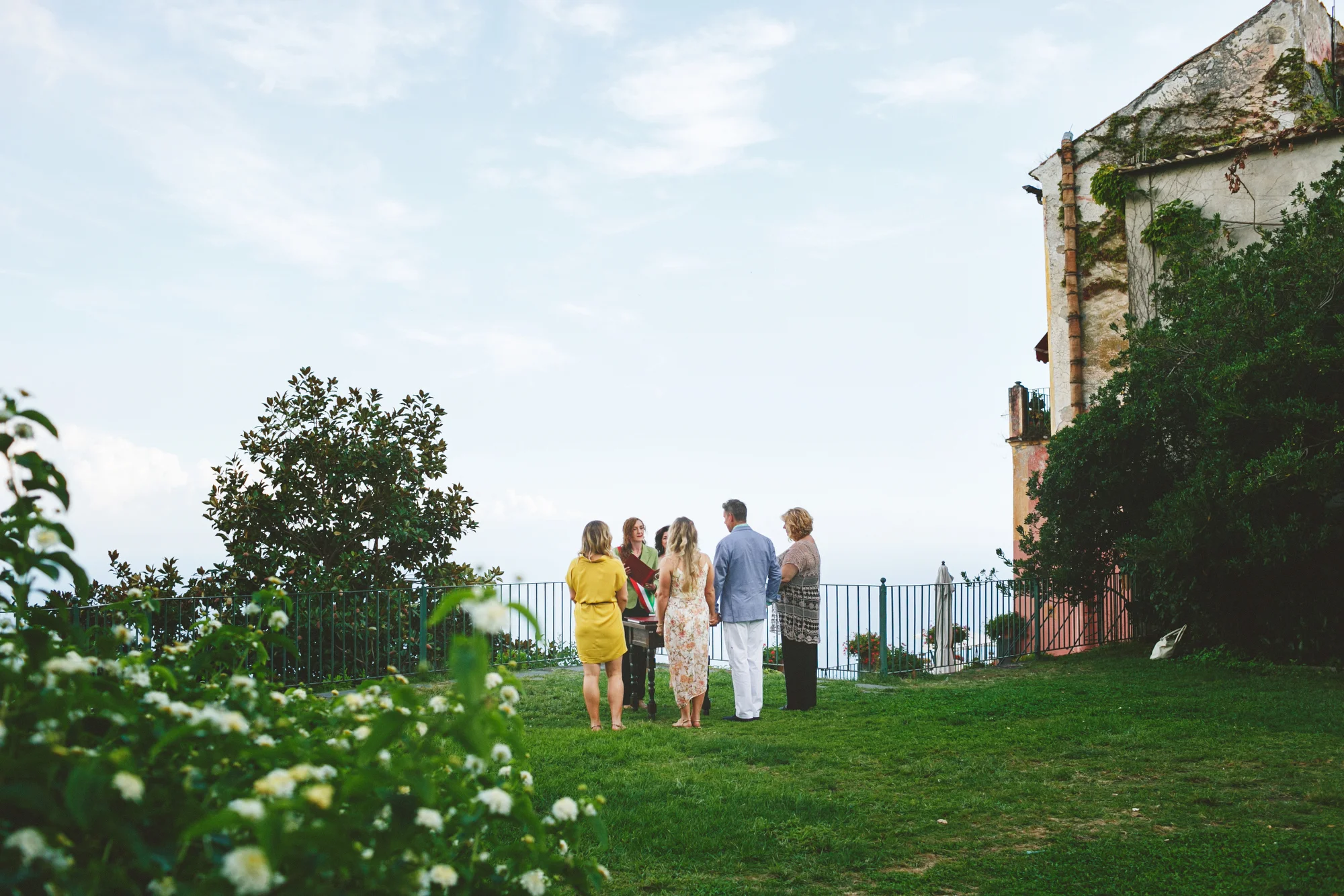 Dreamy Amalfi Coast Destination Wedding in Italy's Ravello photographed by Jennifer Skog