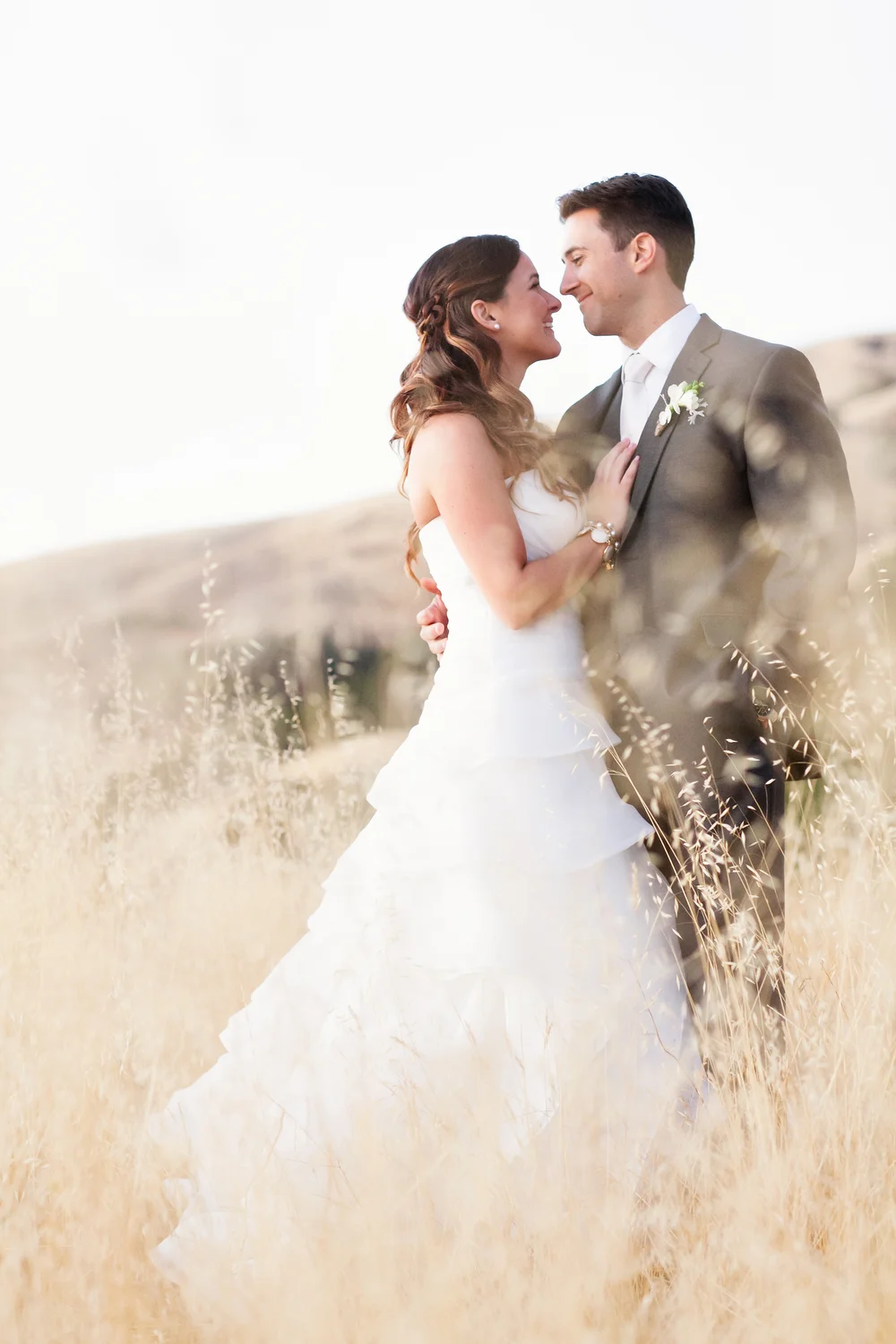 Romantic Diablo Valley Ranch DIY Tree Swing Wedding. Photographed by Rob Skog