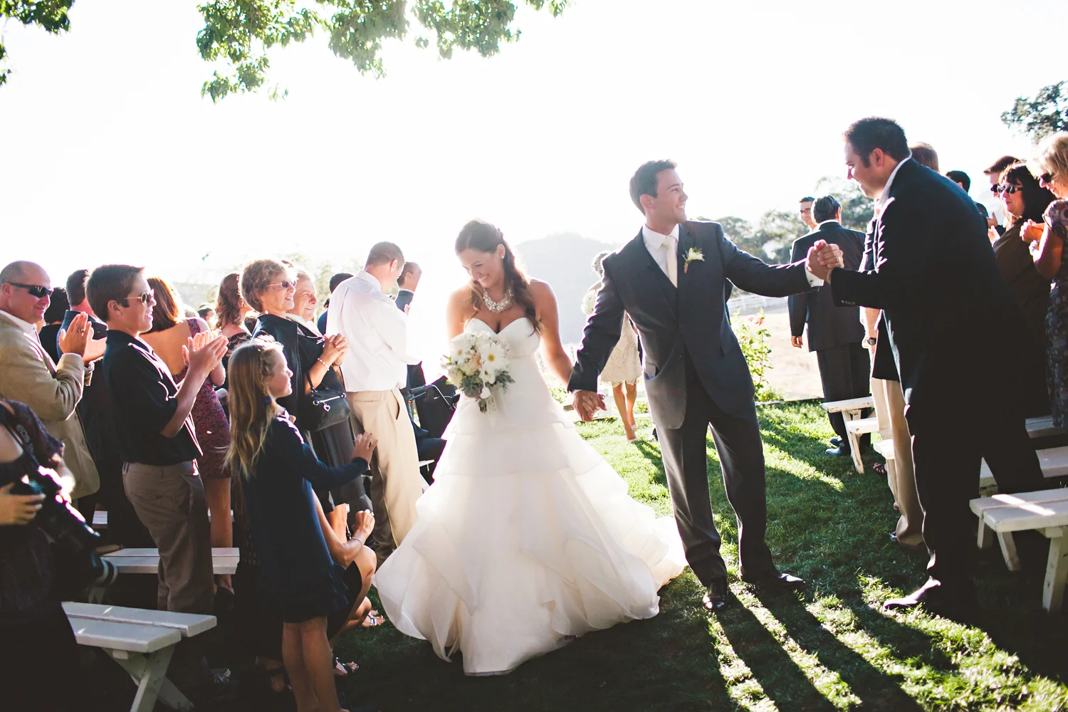 Romantic Diablo Valley Ranch DIY Tree Swing Wedding. Photographed by Rob Skog