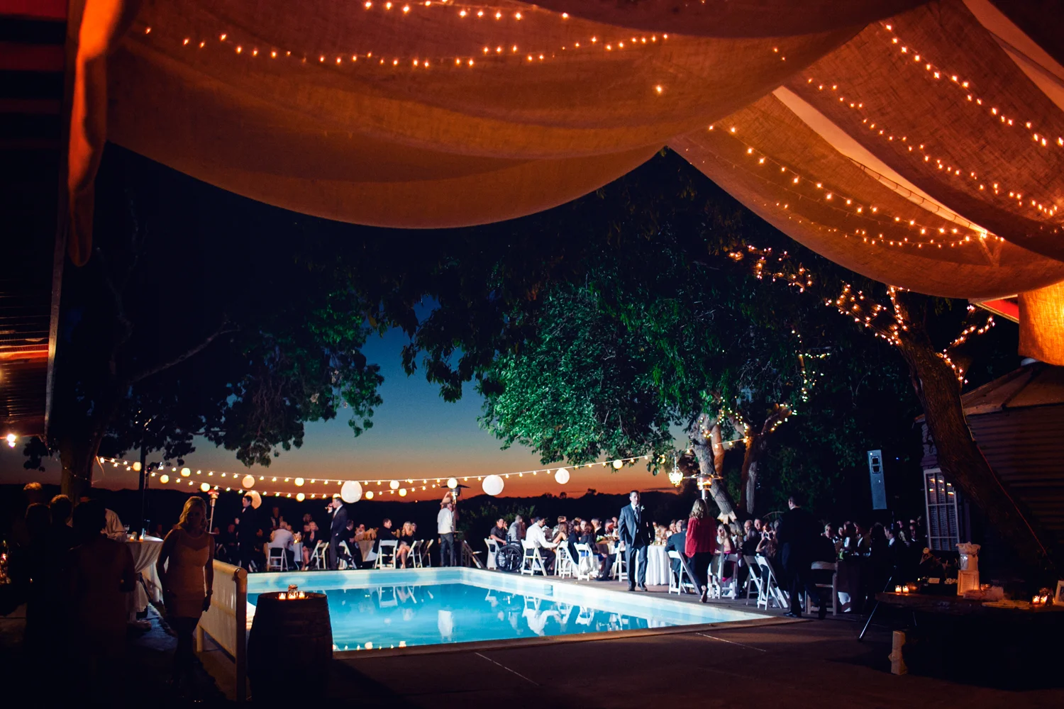 Romantic Diablo Valley Ranch DIY Tree Swing Wedding. Photographed by Rob Skog
