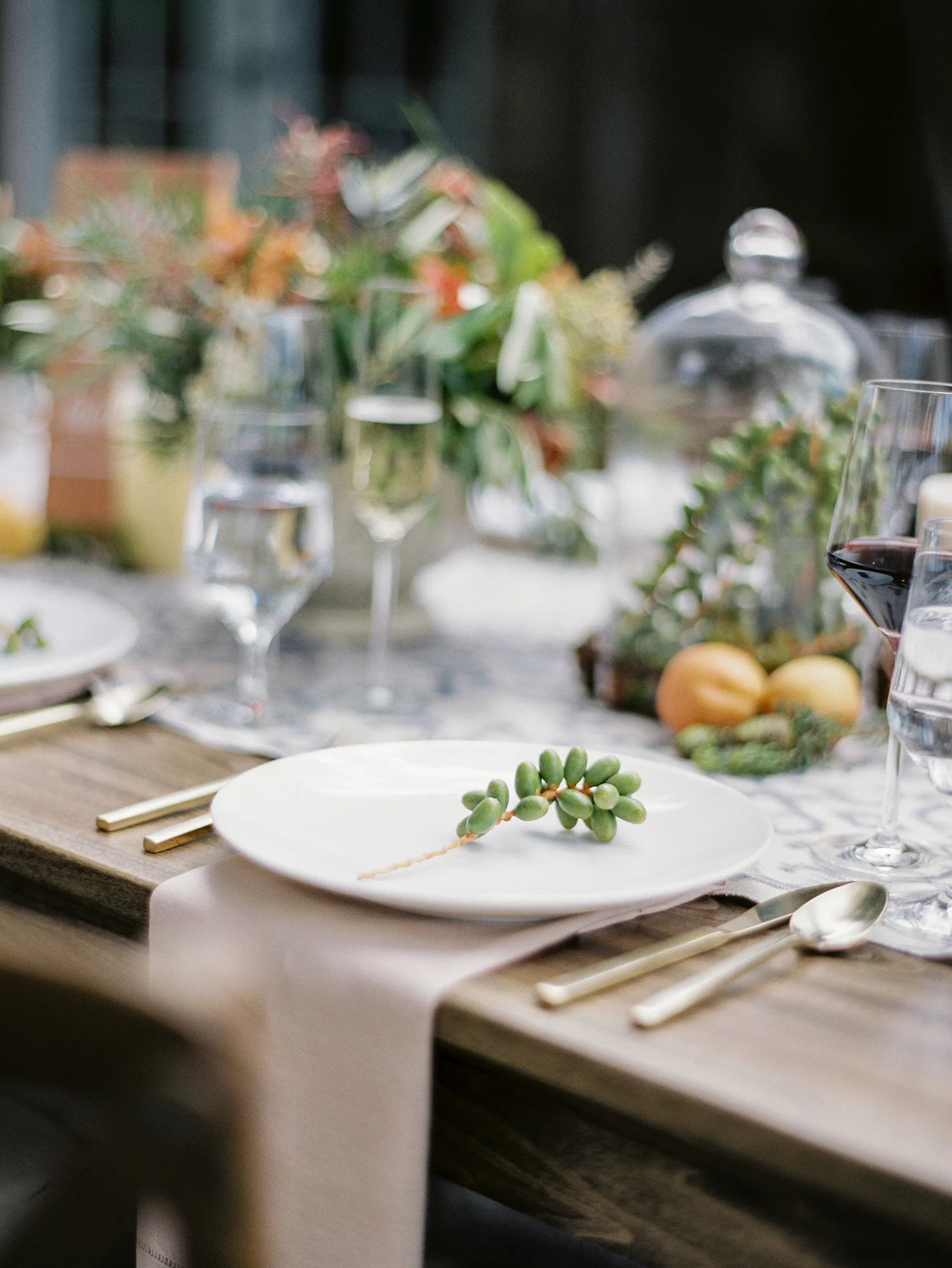 Historic Rustic Reinstein Ranch Wedding Style & Design.  Photographed by Jennifer Skog