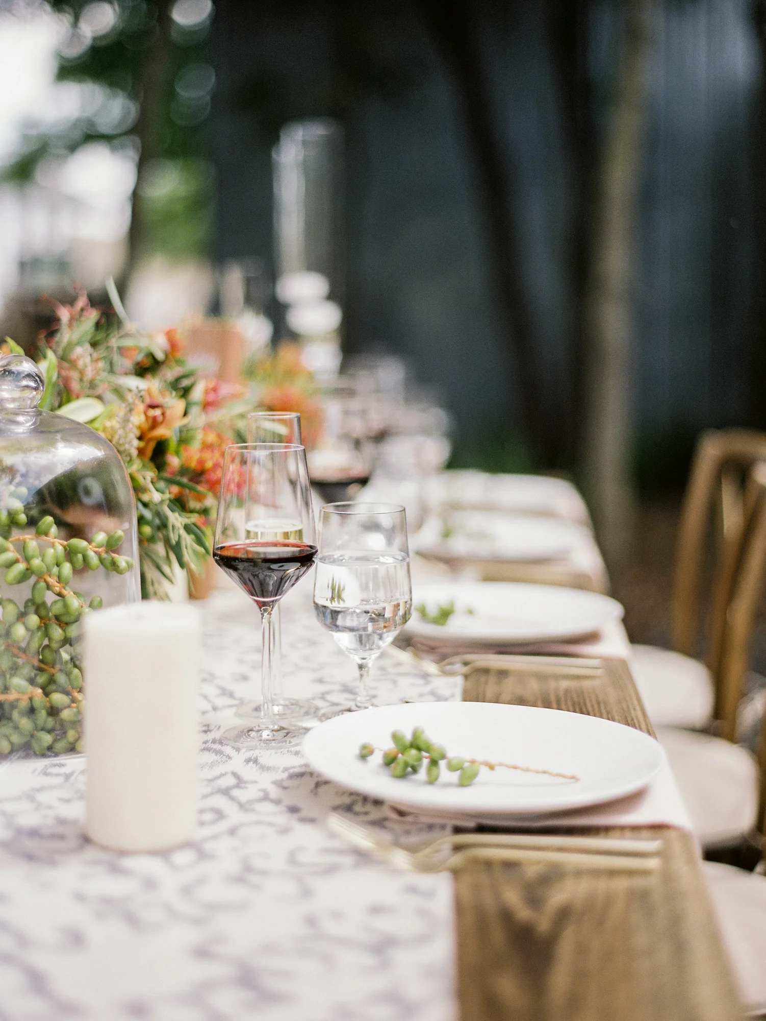 Historic Rustic Reinstein Ranch Wedding Style & Design.  Photographed by Jennifer Skog