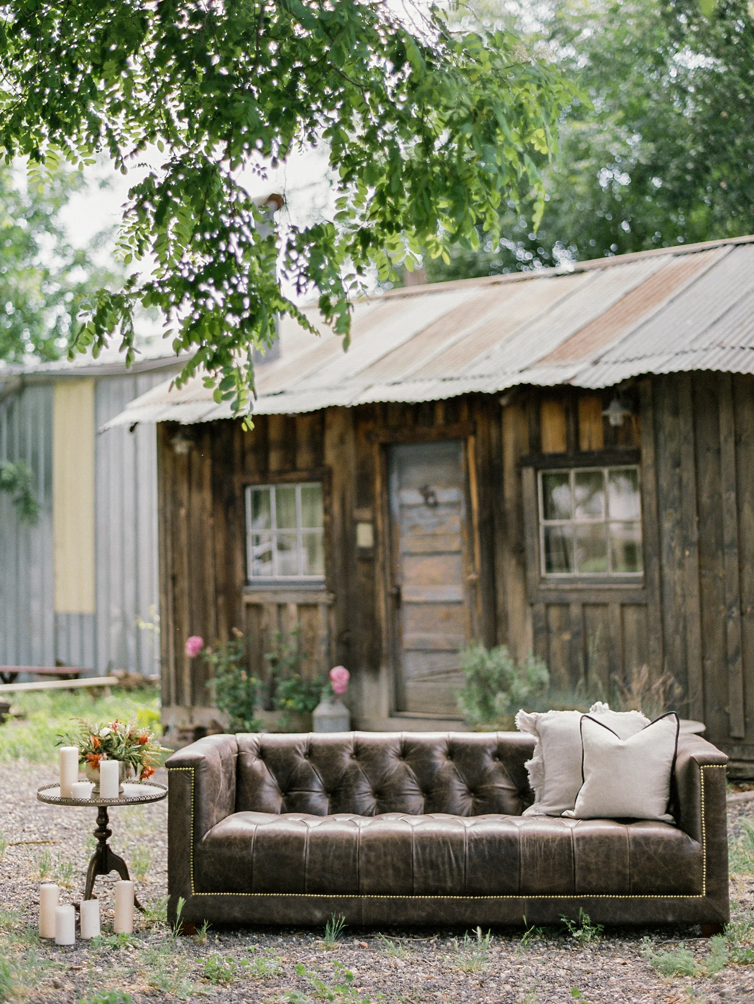 Historic Rustic Reinstein Ranch Wedding Style & Design.  Photographed by Jennifer Skog