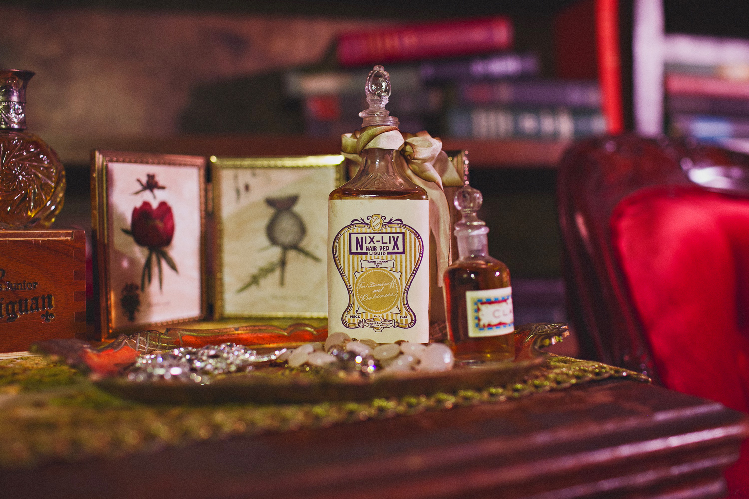 Dramatic Prohibition Wedding Cover Shoot for Today's Bride Photographed by Jennifer Skog.